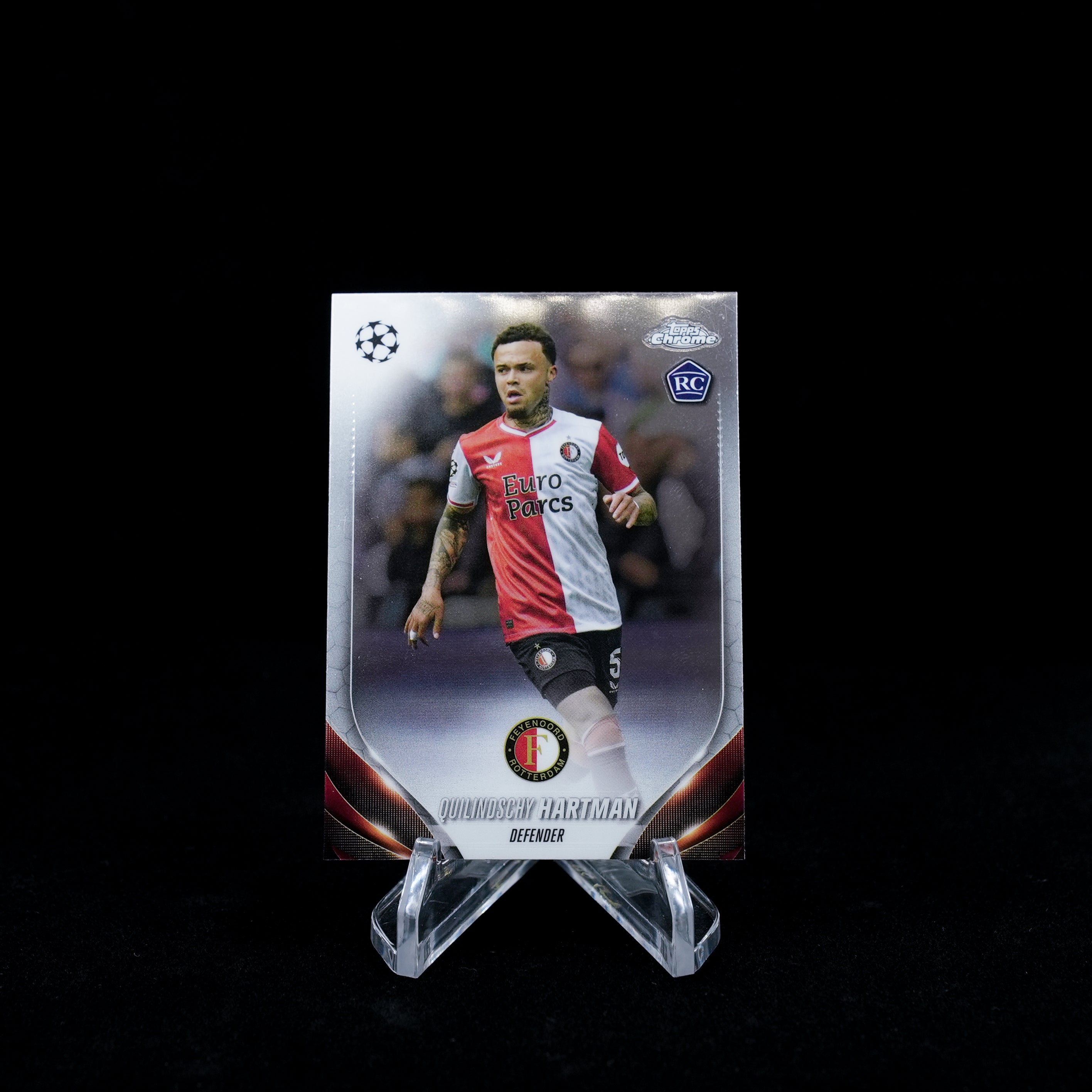 2023-24 Topps Chrome UEFA Club Competitions Soccer - Feyenoord rotterdam - Base Card