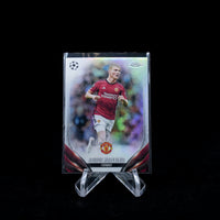 2023-24 Topps Chrome UEFA Club Competitions Soccer-Rasmus Højlund-silver