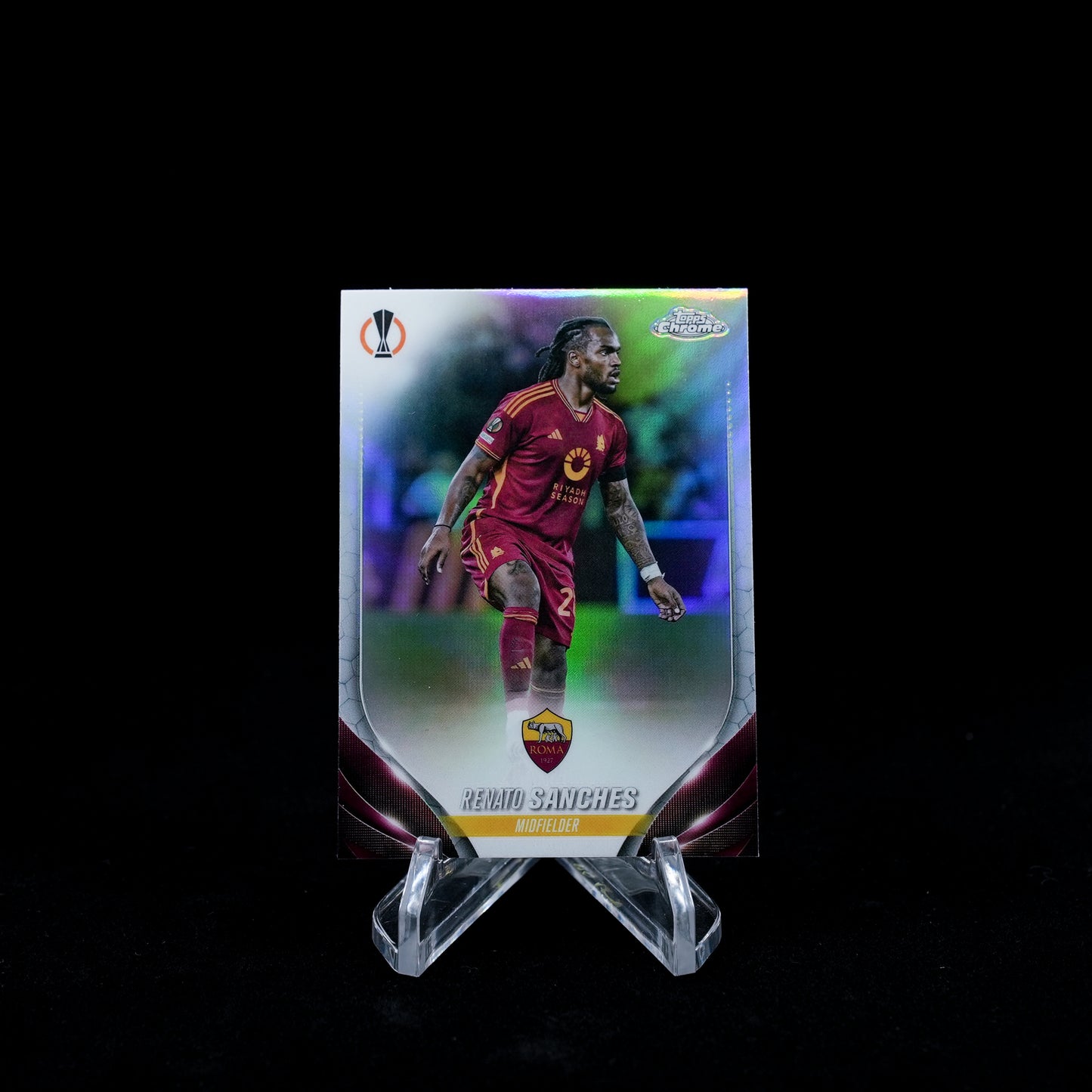 2023-24 Topps Chrome UEFA Club Competitions Soccer-Renato Sanches-Silver