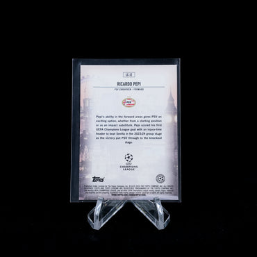 2023-24 Topps Chrome UEFA Club Competitions Soccer-Ricardo Pepi-London Call