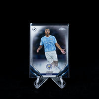 2023-24 Topps Chrome UEFA Club Competitions Soccer-Manchester City-Base Card
