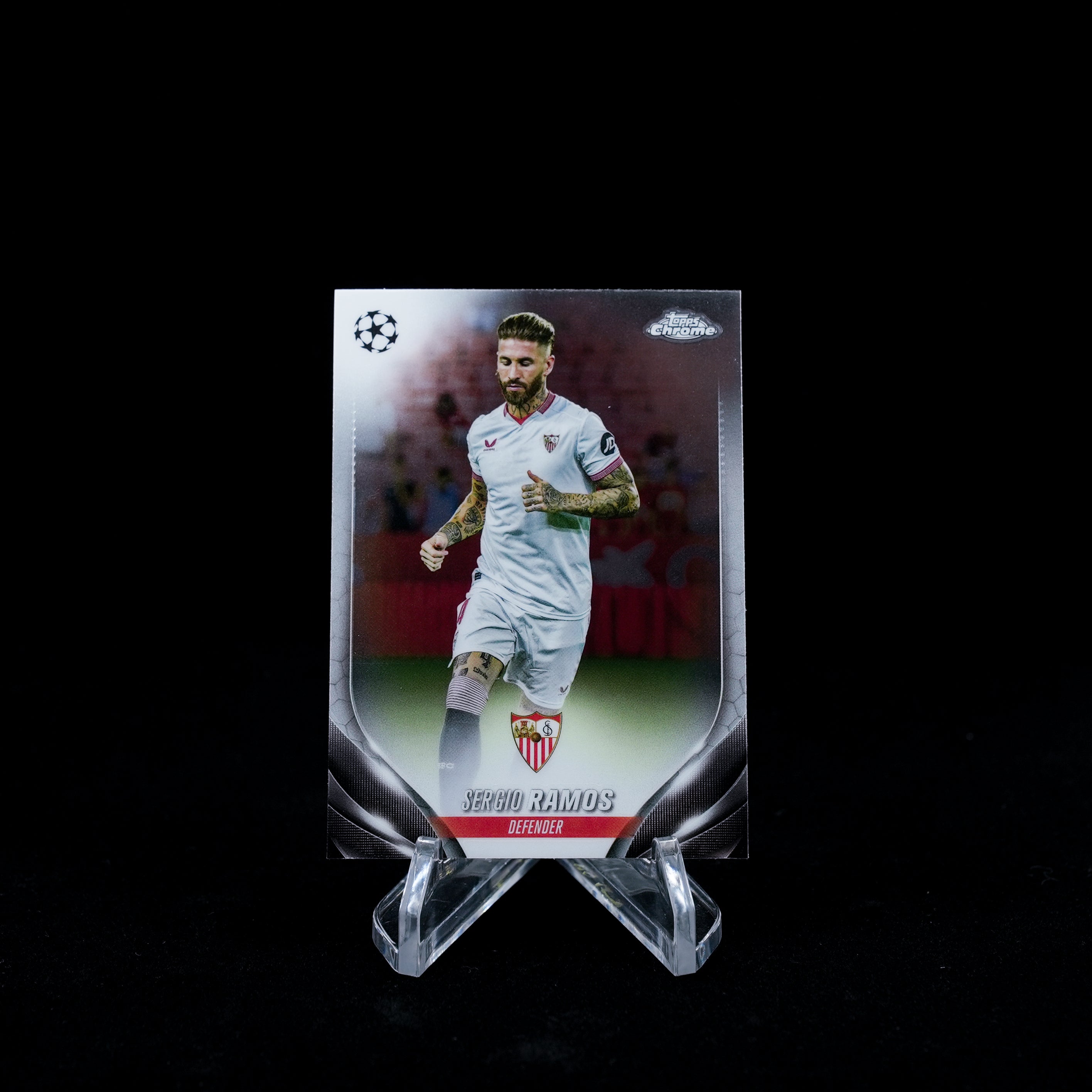 2023-24 Topps Chrome UEFA Club Competitions Soccer-Sevilla FC-Base Card
