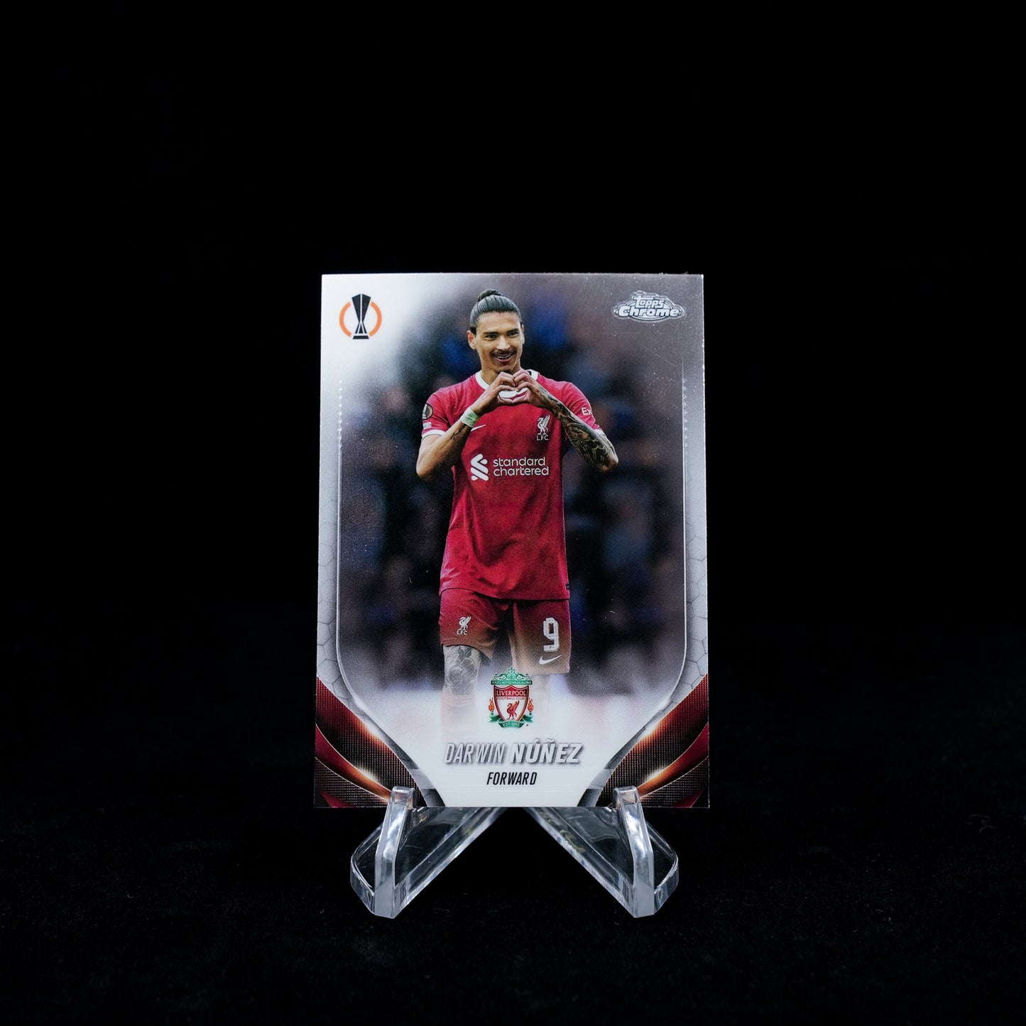2023-24 Topps Chrome UEFA Club Competitions Soccer-Liverpool FC-Base Card