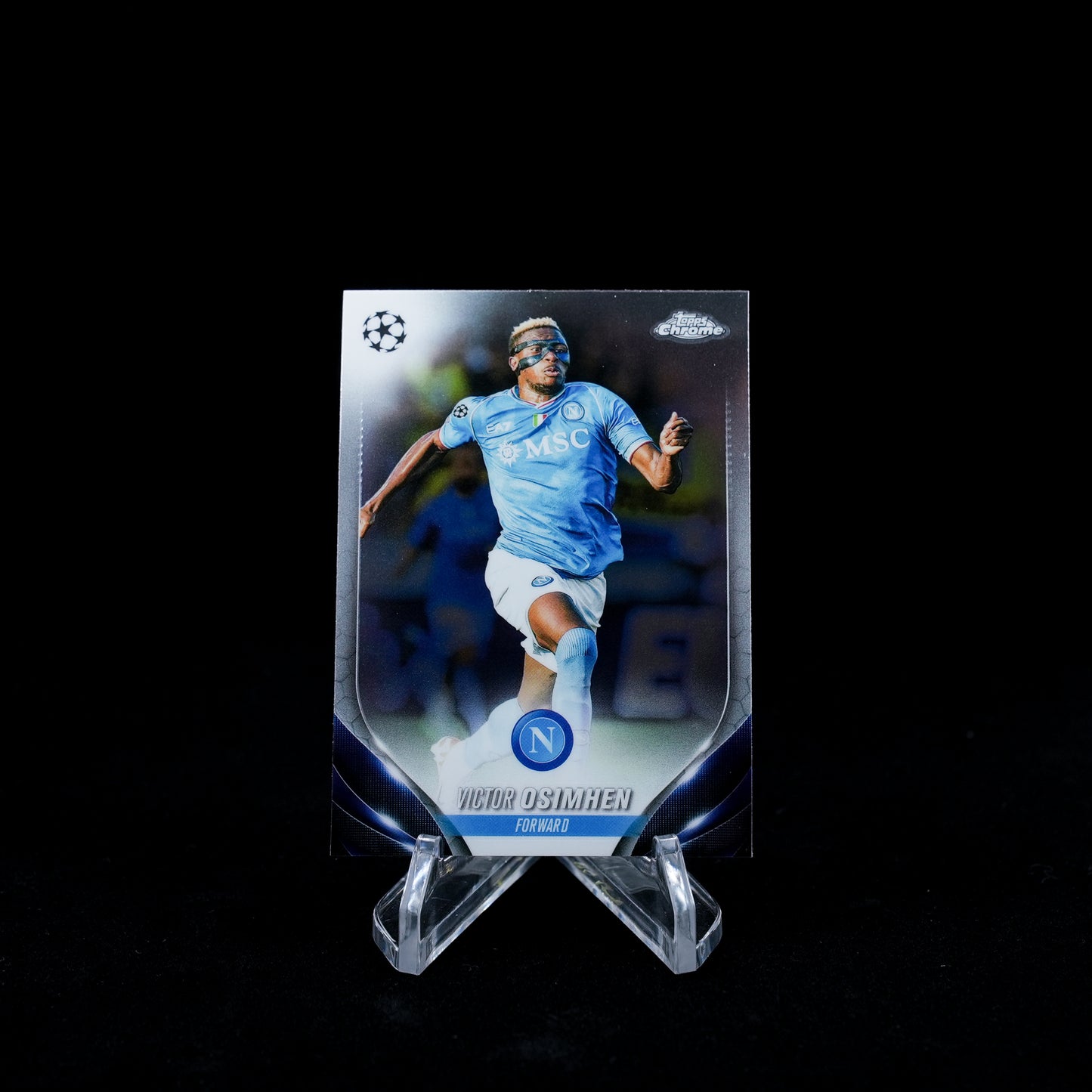2023-24 Topps Chrome UEFA Club Competitions Soccer-SSC napoli-Base Card