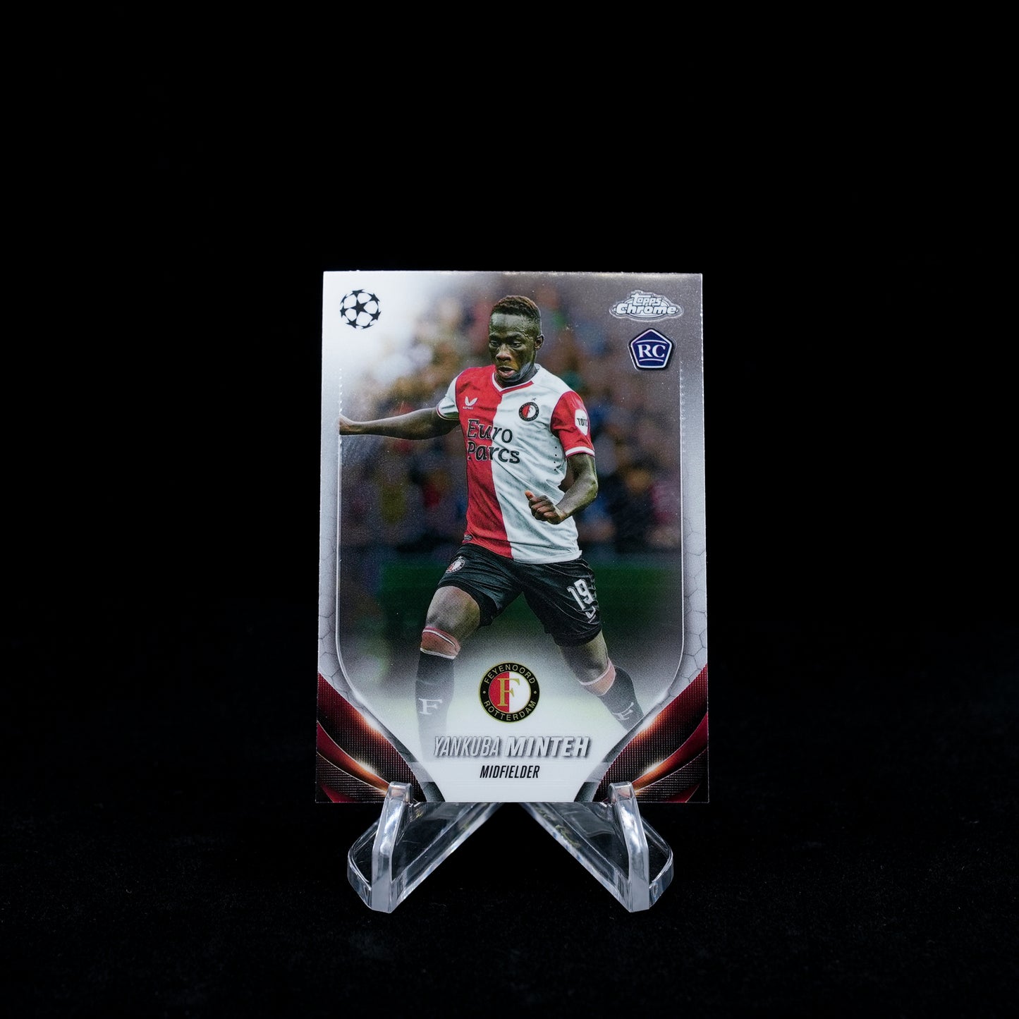 2023-24 Topps Chrome UEFA Club Competitions Soccer - Feyenoord rotterdam - Base Card