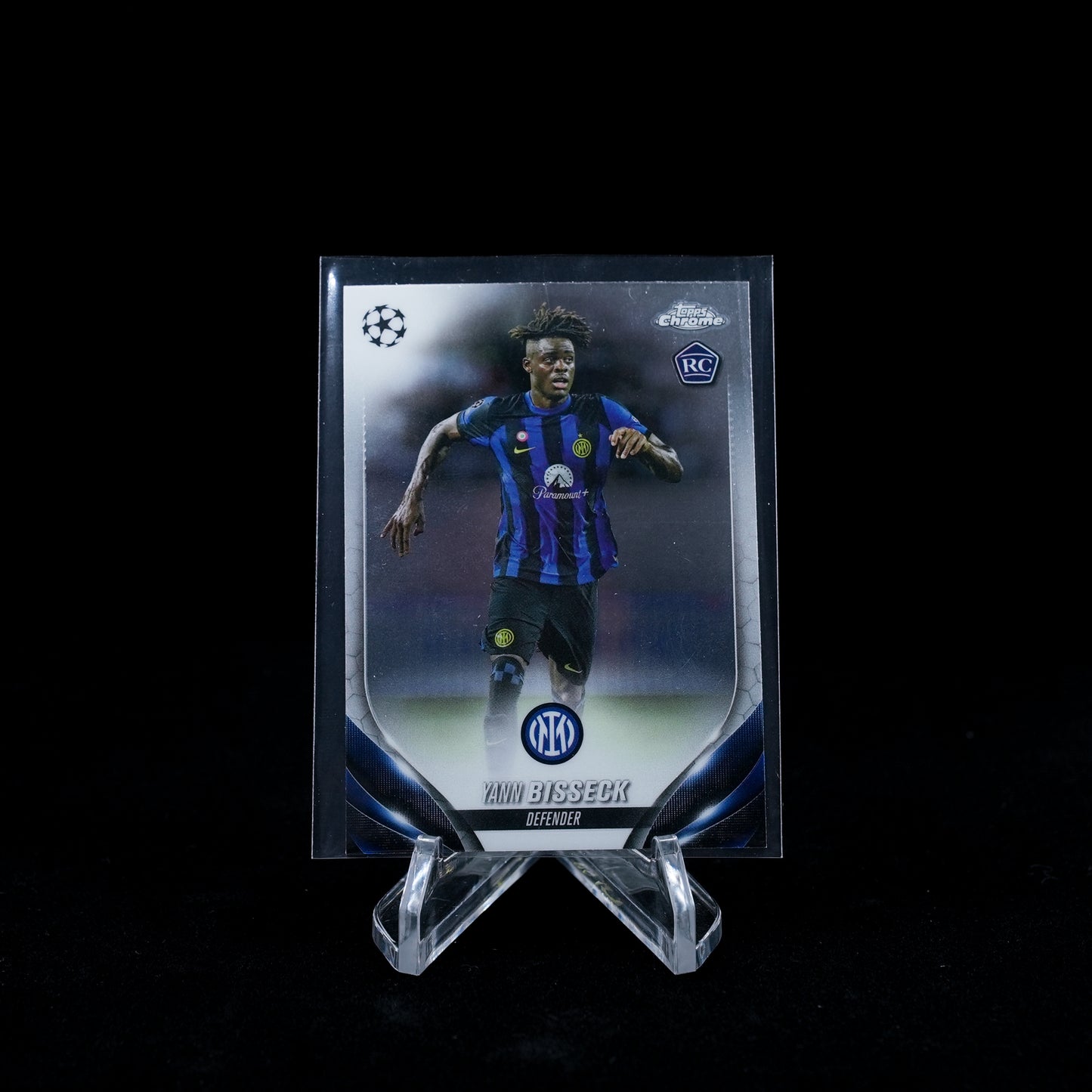 2023-24 Topps Chrome UEFA Club Competitions Soccer-Inter FC-Base Card