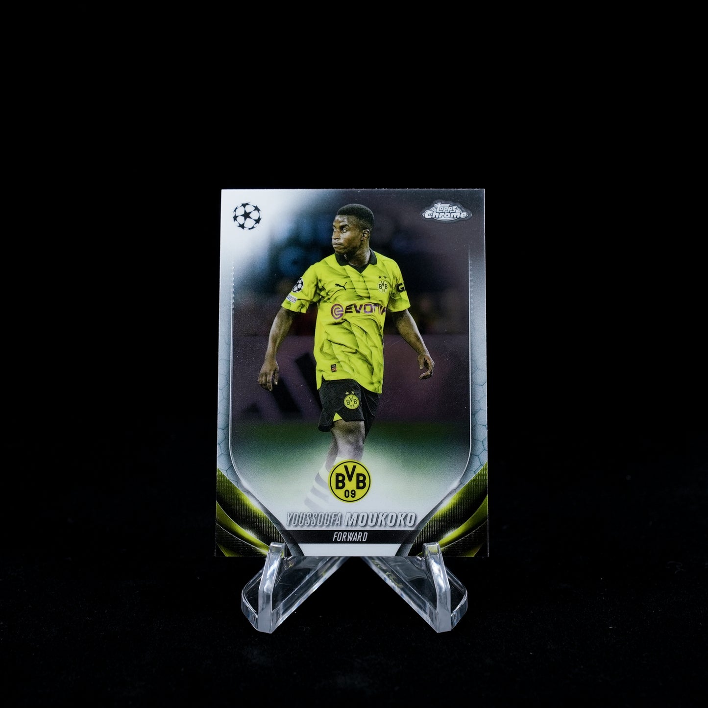 2023-24 Topps Chrome UEFA Club Competitions Soccer-BVB borussia Dortmund-Base Card