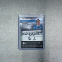 2023-24 Topps Stadium Club Chrome UEFA - Manchester City - Erling haaland - black and white refractor /75