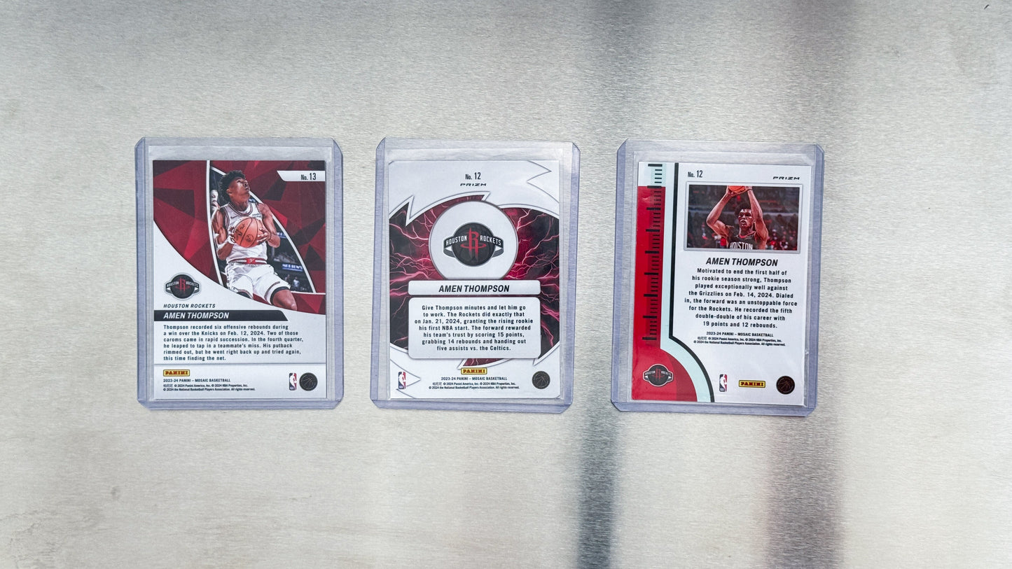 2023-24 Panini Mosaic Basketball - Houston Rockets