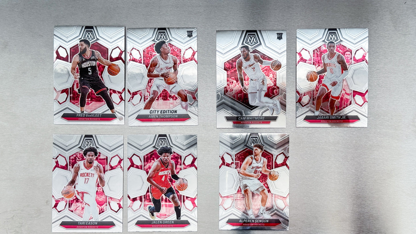 2023-24 Panini Mosaic Basketball - Houston Rockets