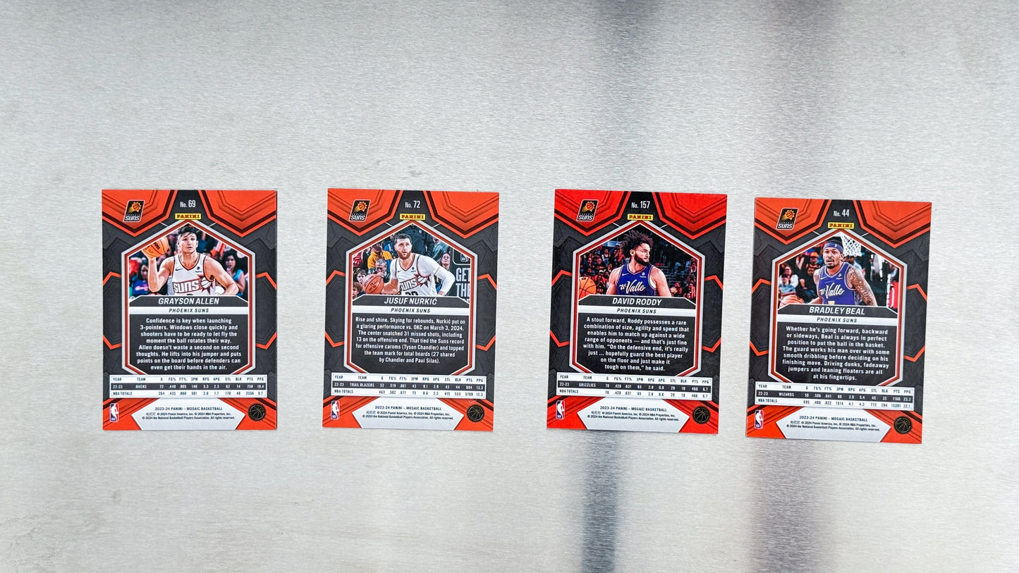2023-24 Panini Mosaic Basketball - Phoenix Suns
