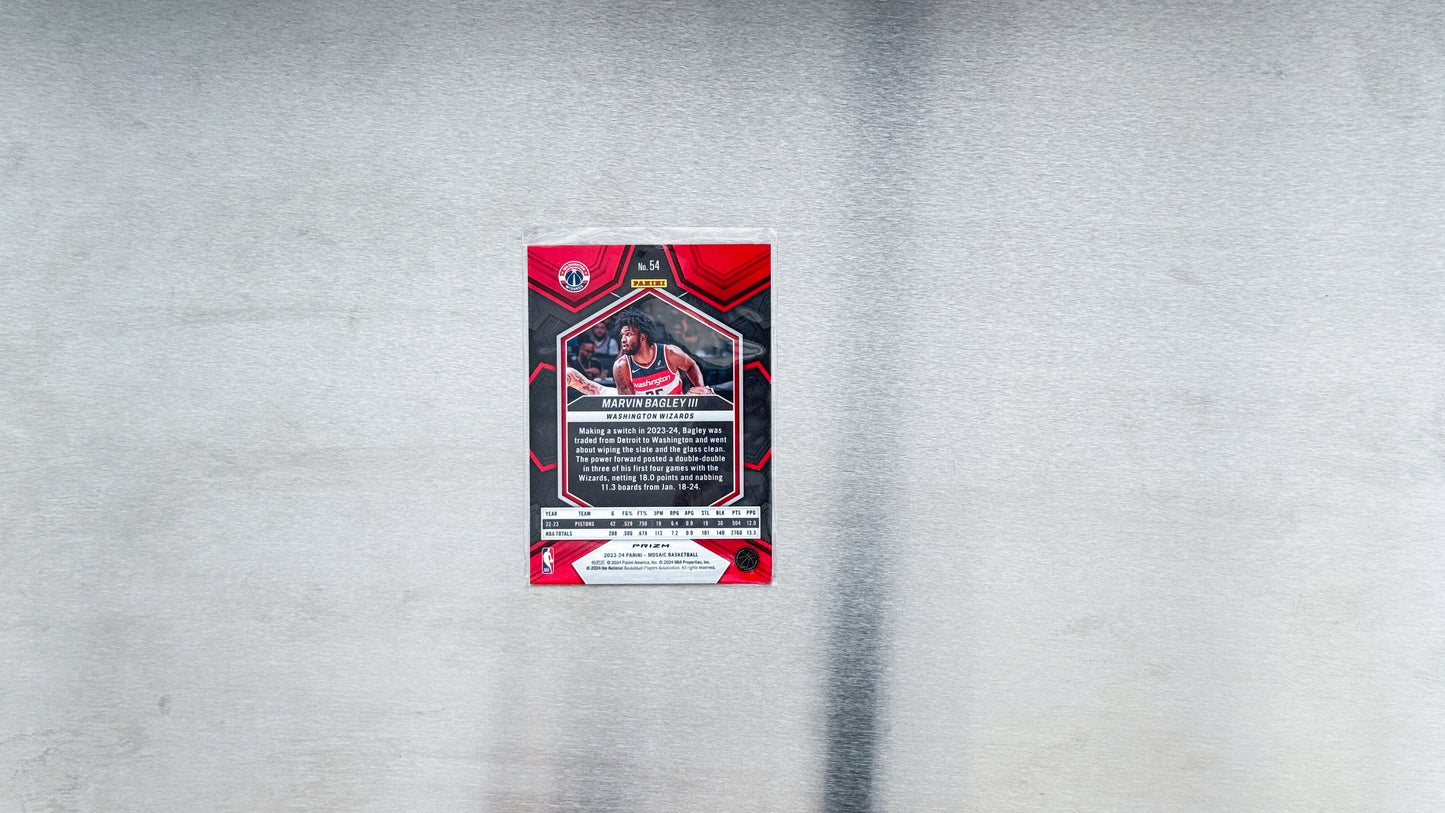 2023-24 Panini Mosaic Basketball - Washington Wizards