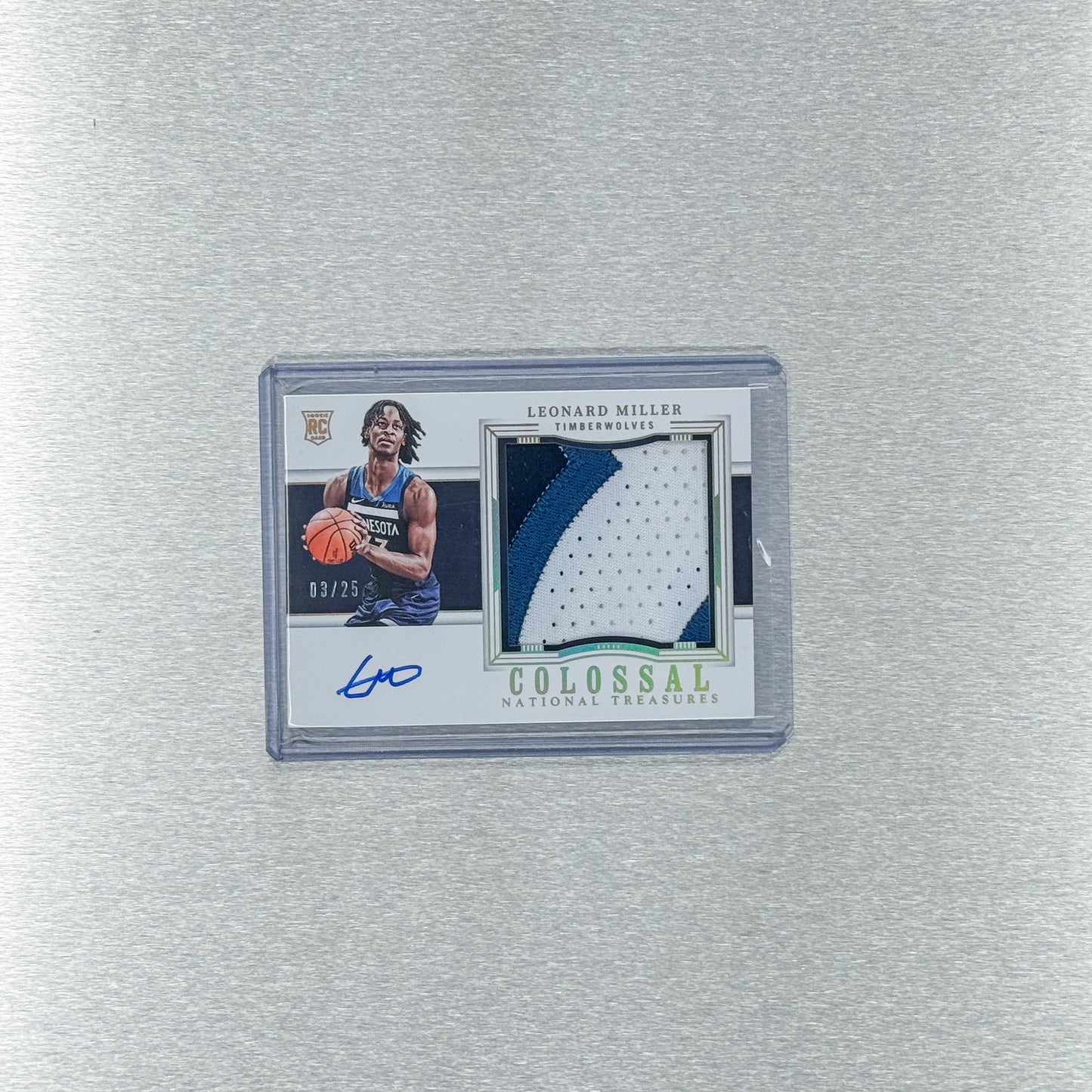 2023-24 Panini National Treasures Basketball - Minnesota Timberwolve