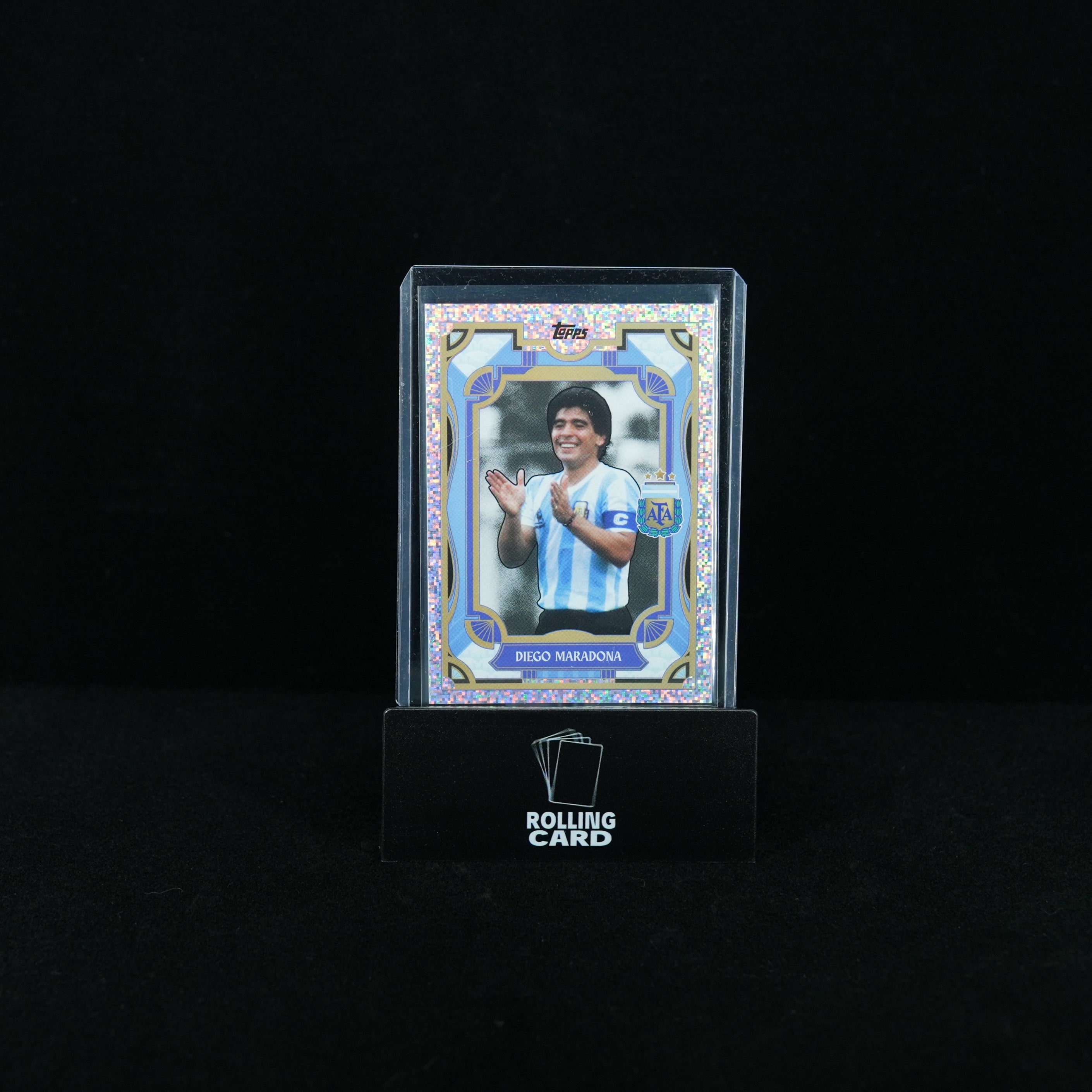 2024-25 Topps Argentina Team Set - Diego Maradona - Argentine Tango - Refractor