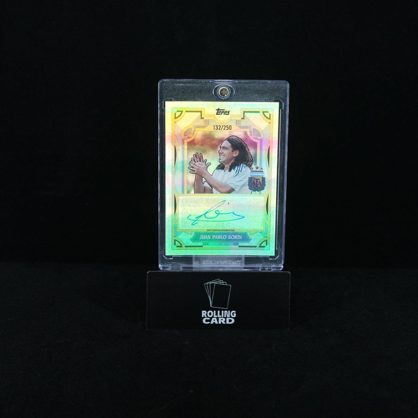 2024-25 Topps Argentina Team Set - Juan Pablo Sorín - Tango Autographs - 132/250
