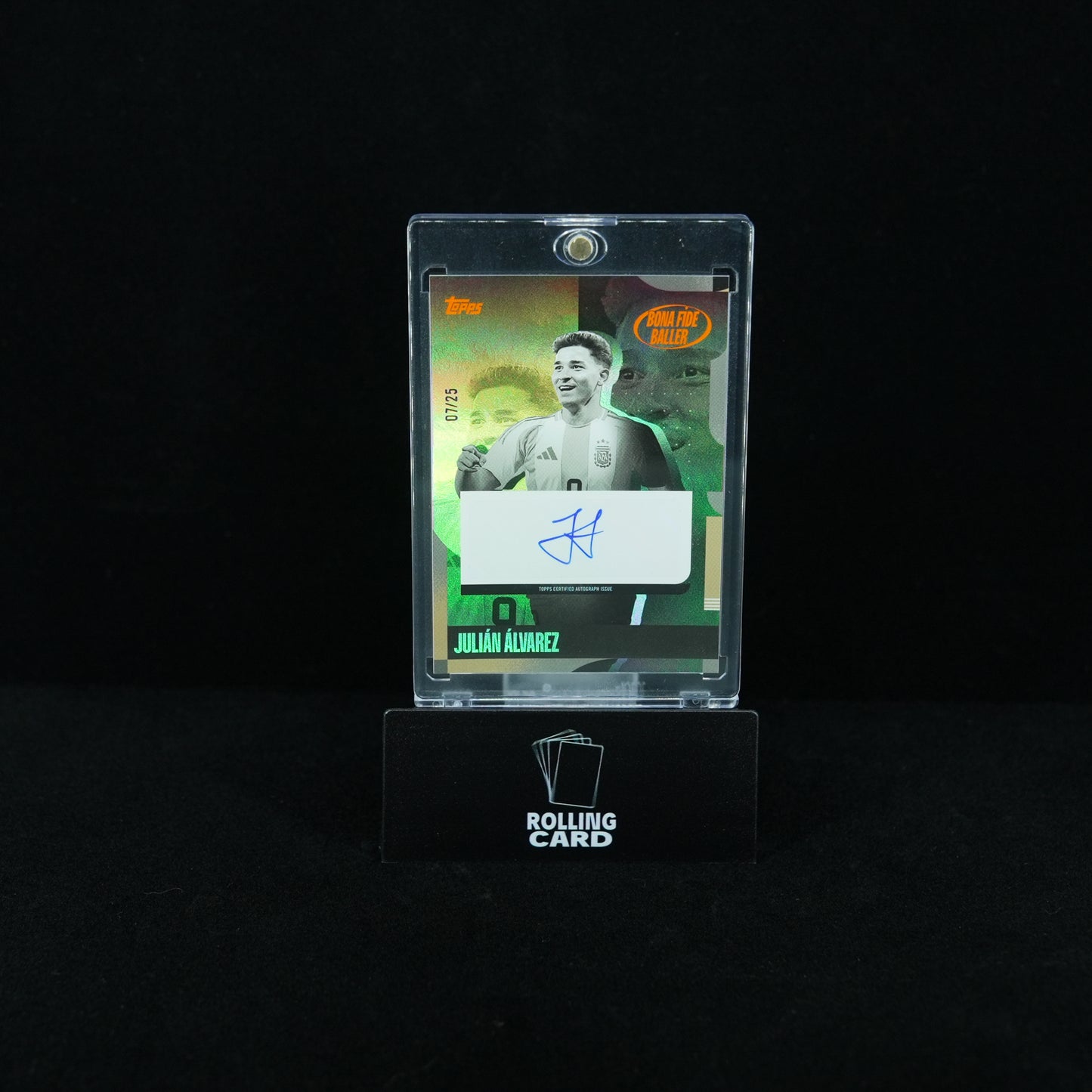 2024-25 Topps Argentina Team Set - Julián Álvarez - Bona Fide Baller - 7/25