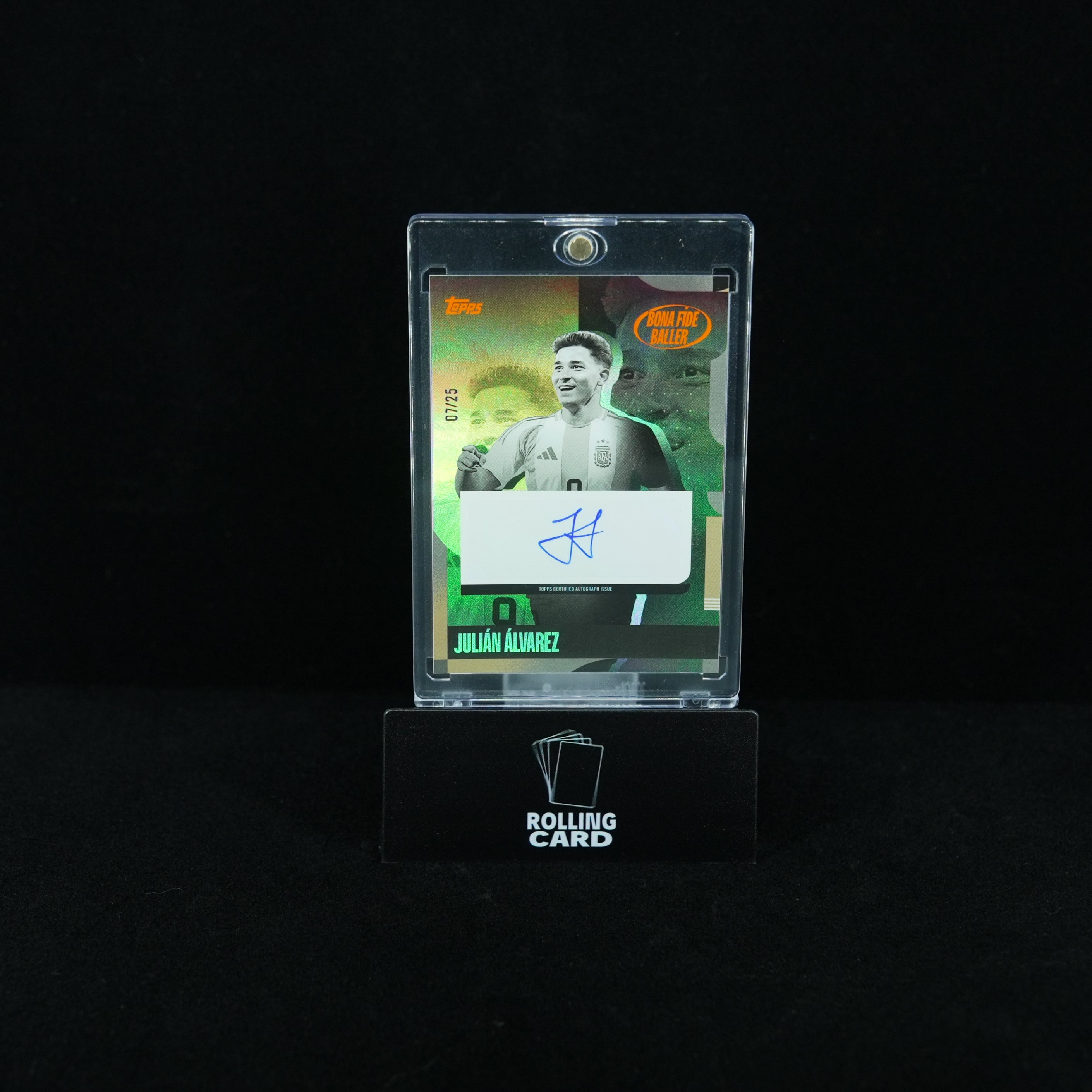 2024-25 Topps Argentina Team Set - Julián Álvarez - Bona Fide Baller - 7/25