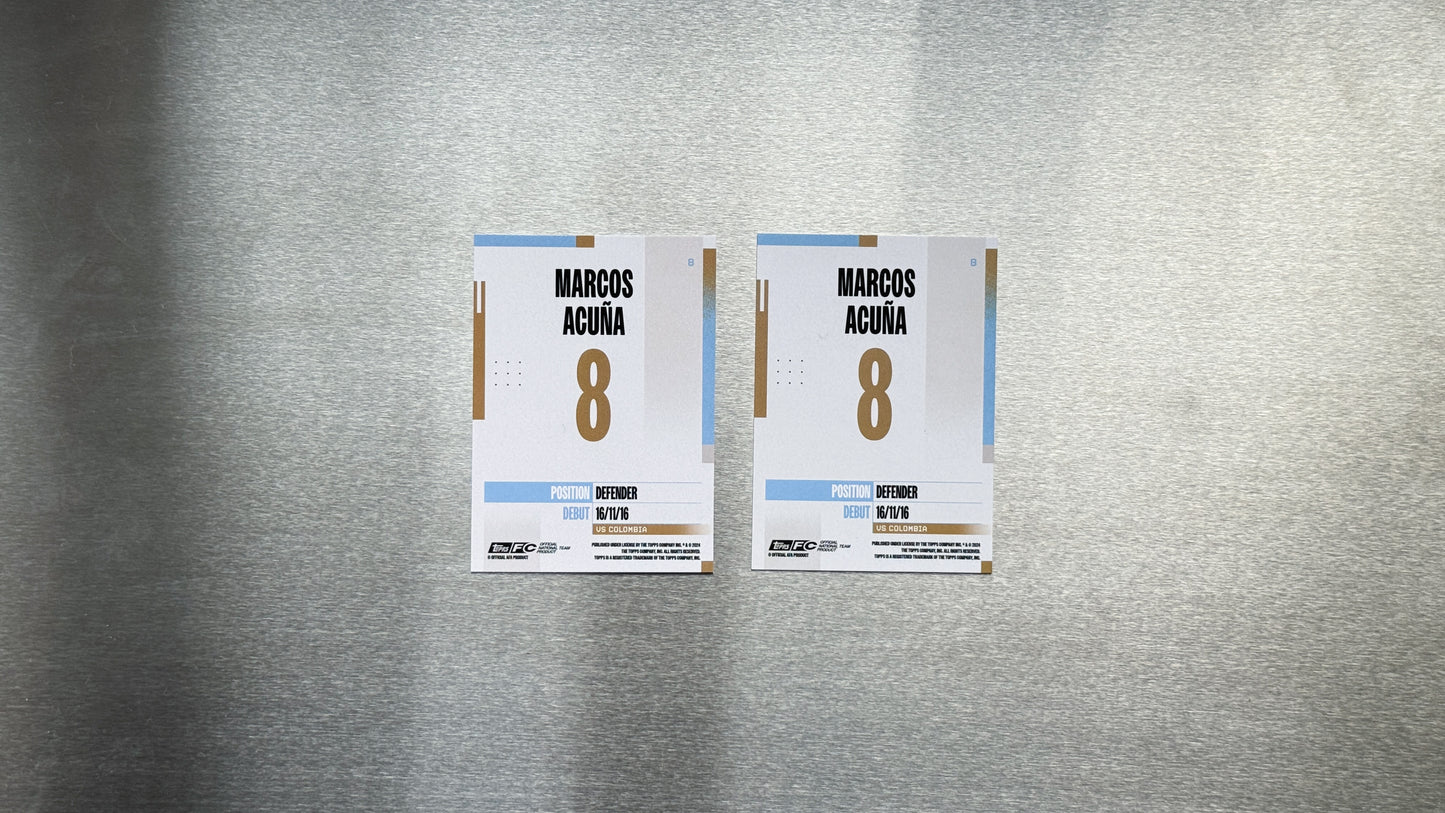 2024-25 Topps Argentina Team Set