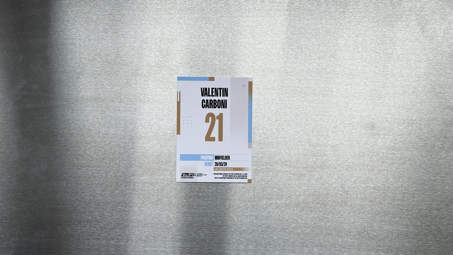 2024-25 Topps Argentina Team Set
