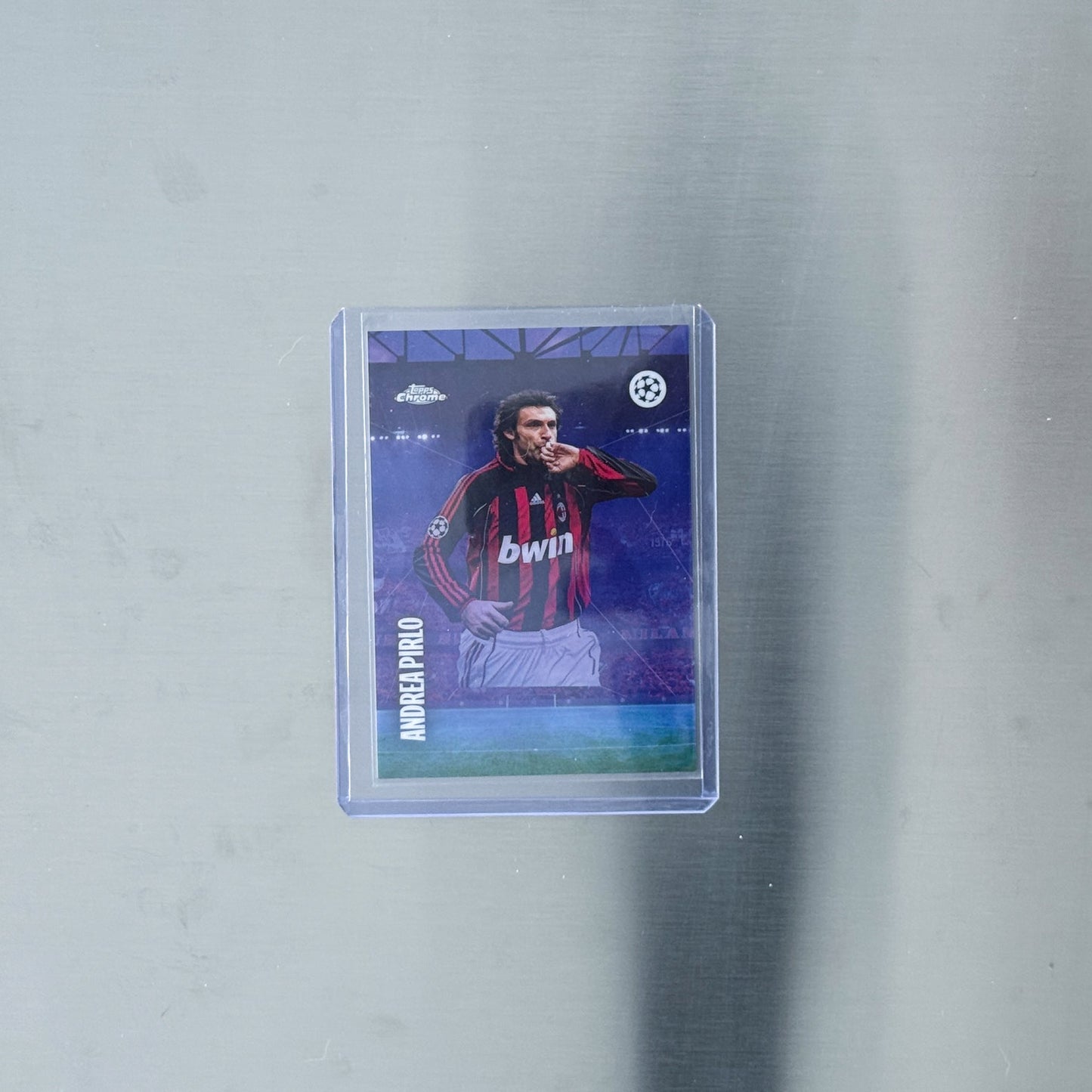 2024-25 Topps Chrome UEFA Club Competitions - AC Milan - Andrea Pirlo Tifo