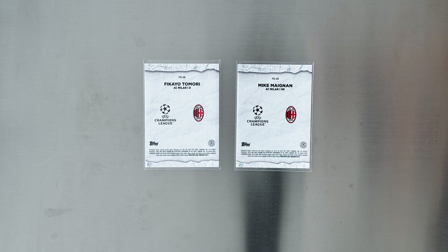 2024-25 Topps Chrome UEFA Club Competitions - AC Milan
