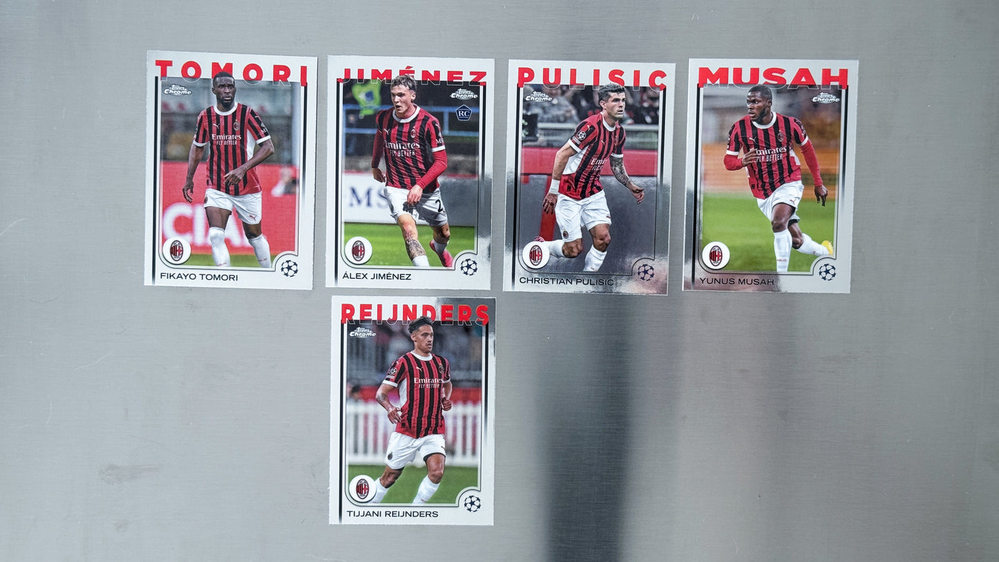 2024-25 Topps Chrome UEFA Club Competitions - AC Milan