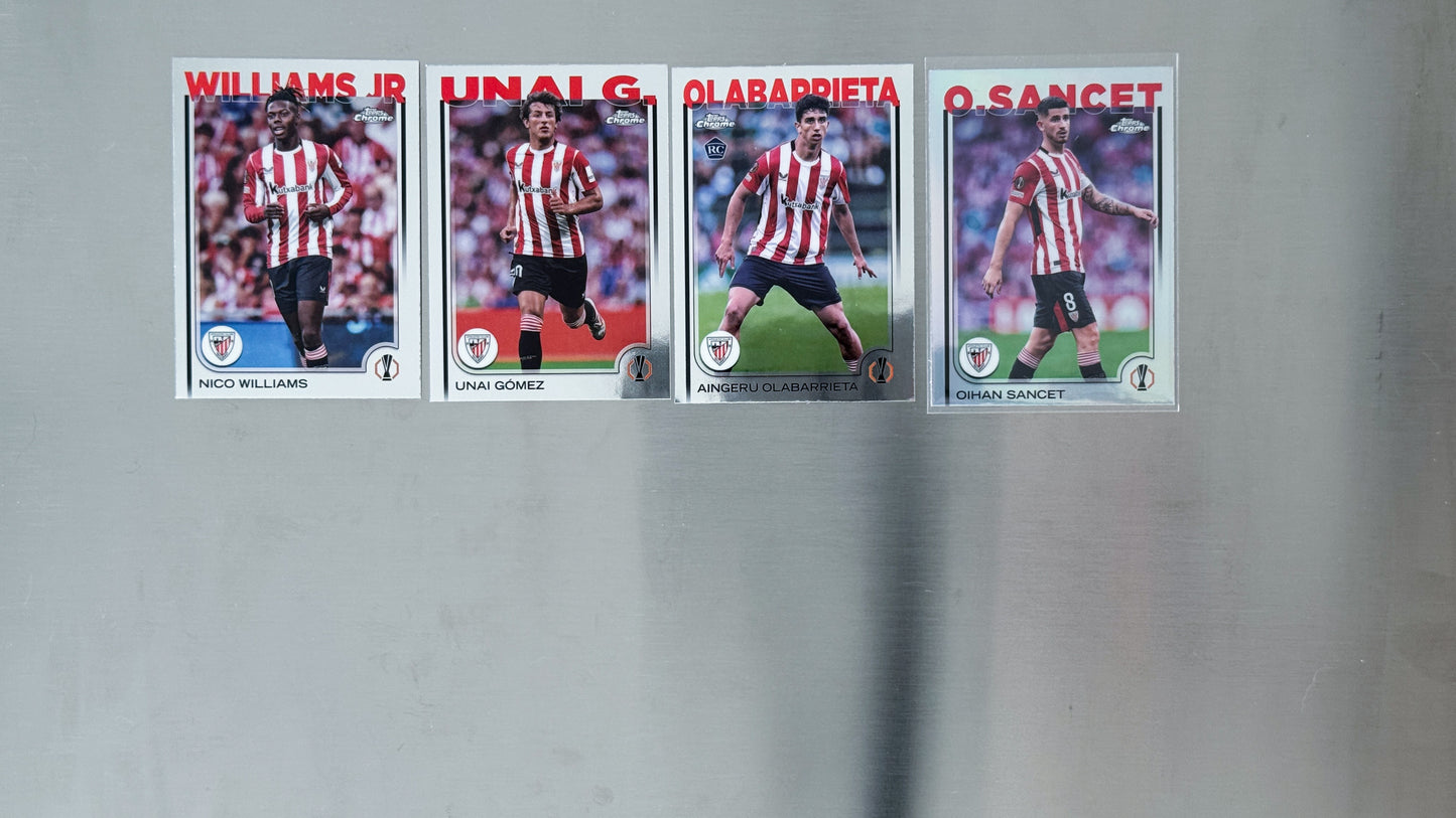 2024-25 Topps Chrome UEFA Club Competitions - Athletic Club