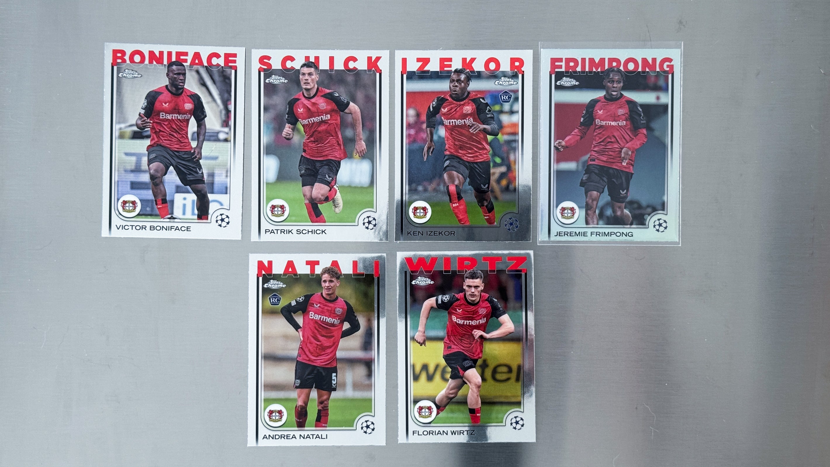 2024-25 Topps Chrome UEFA Club Competitions - Bayer 04 Leverkusen