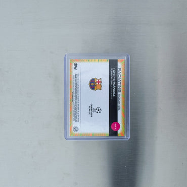 2024-25 Topps Chrome UEFA Club Competitions - FC Barcelona - Toni Fernández - Radiating refractor