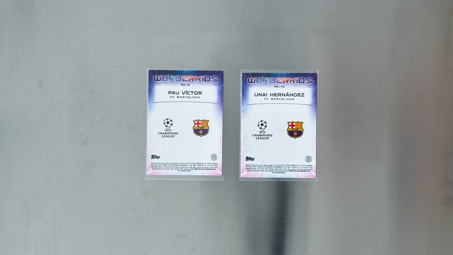 2024-25 Topps Chrome UEFA Club Competitions - FC Barcelona