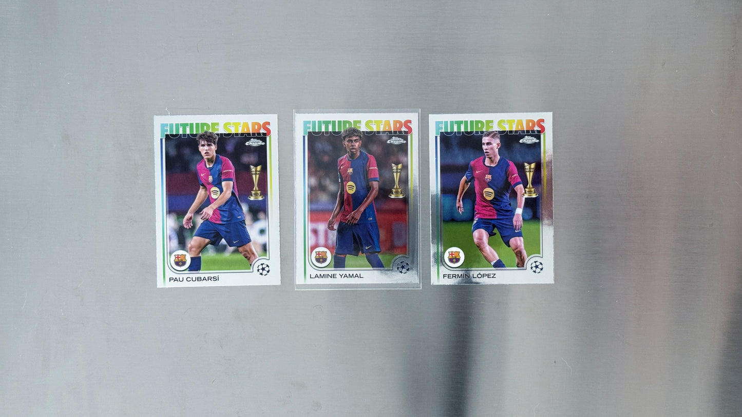 2024-25 Topps Chrome UEFA Club Competitions - FC Barcelona