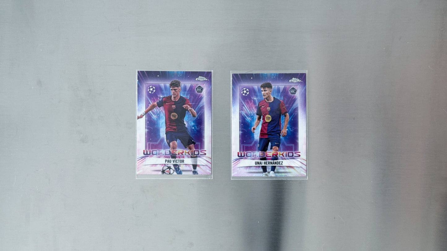2024-25 Topps Chrome UEFA Club Competitions - FC Barcelona