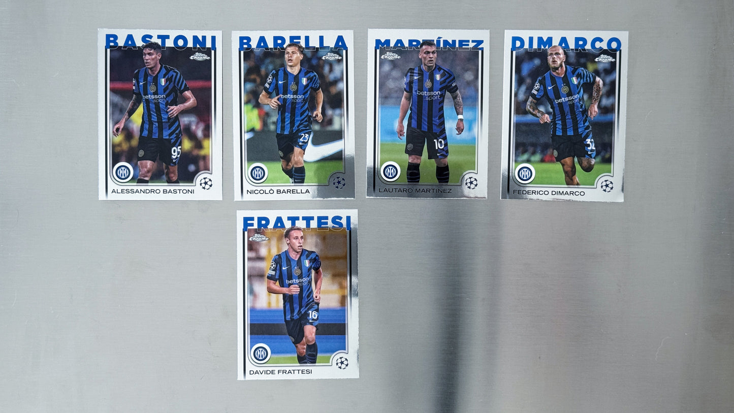 2024-25 Topps Chrome UEFA Club Competitions - Inter FC