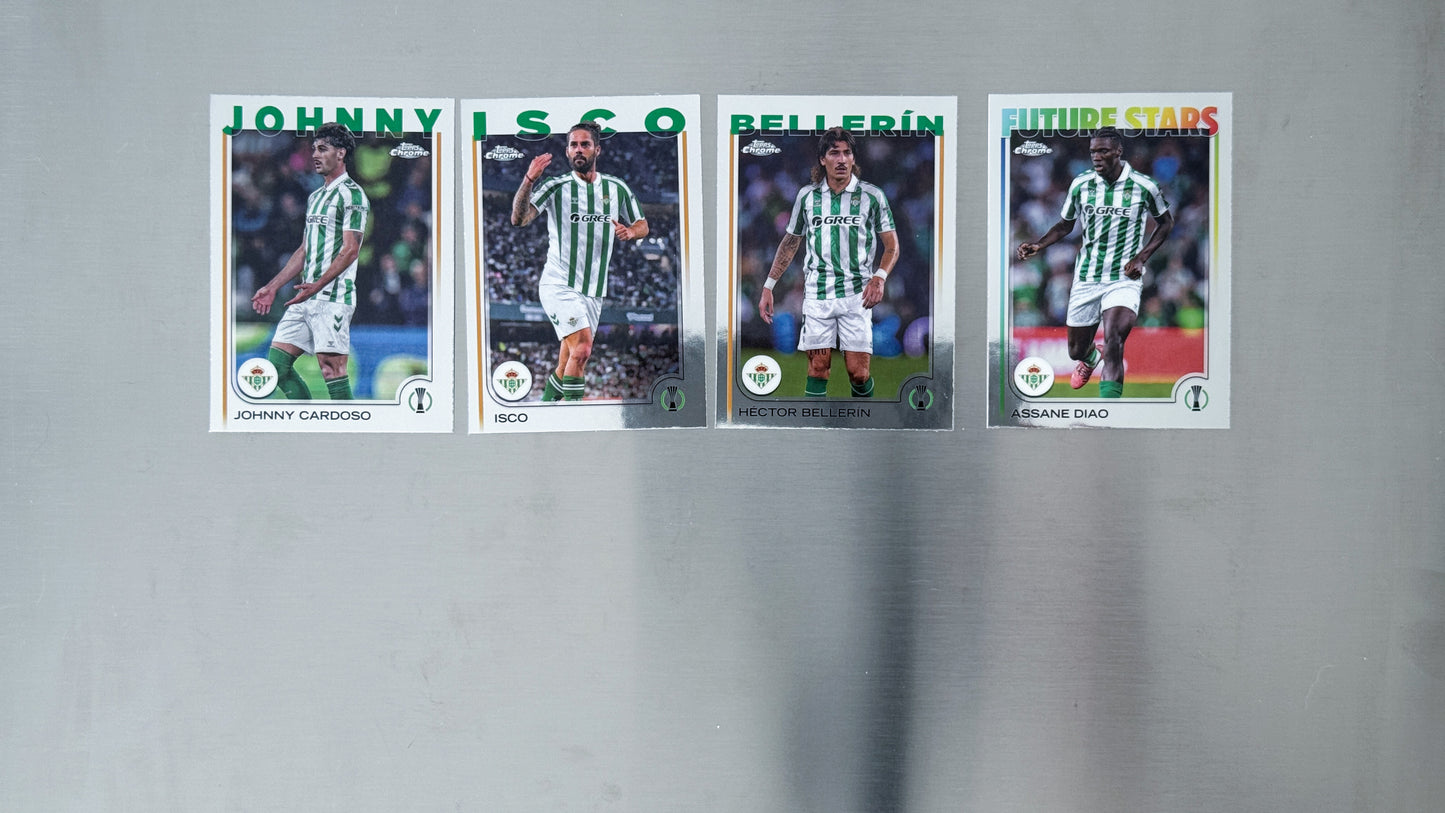 2024-25 Topps Chrome UEFA Club Competitions - Real Betis