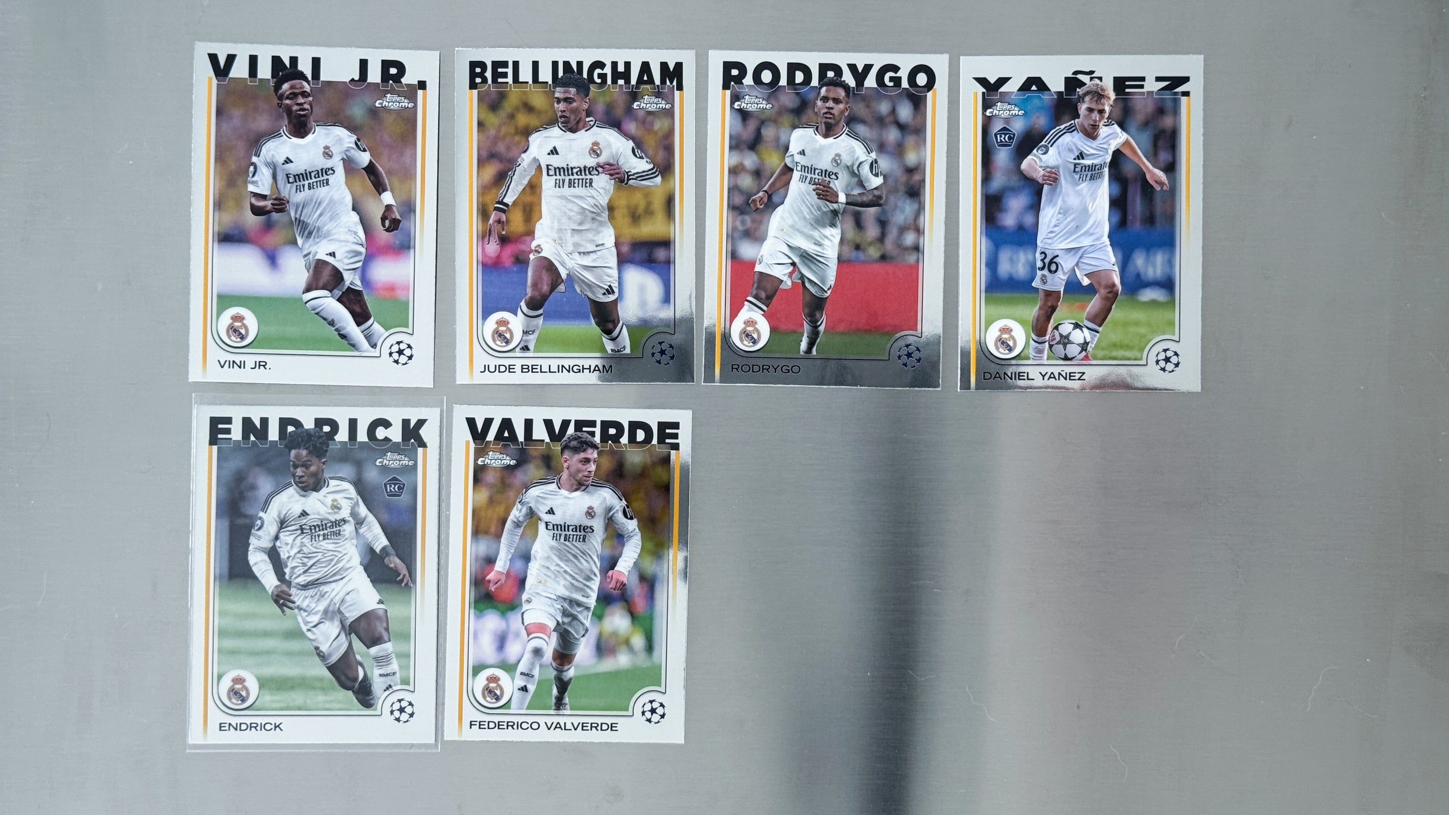 2024-25 Topps Chrome UEFA Club Competitions - Real Madrid