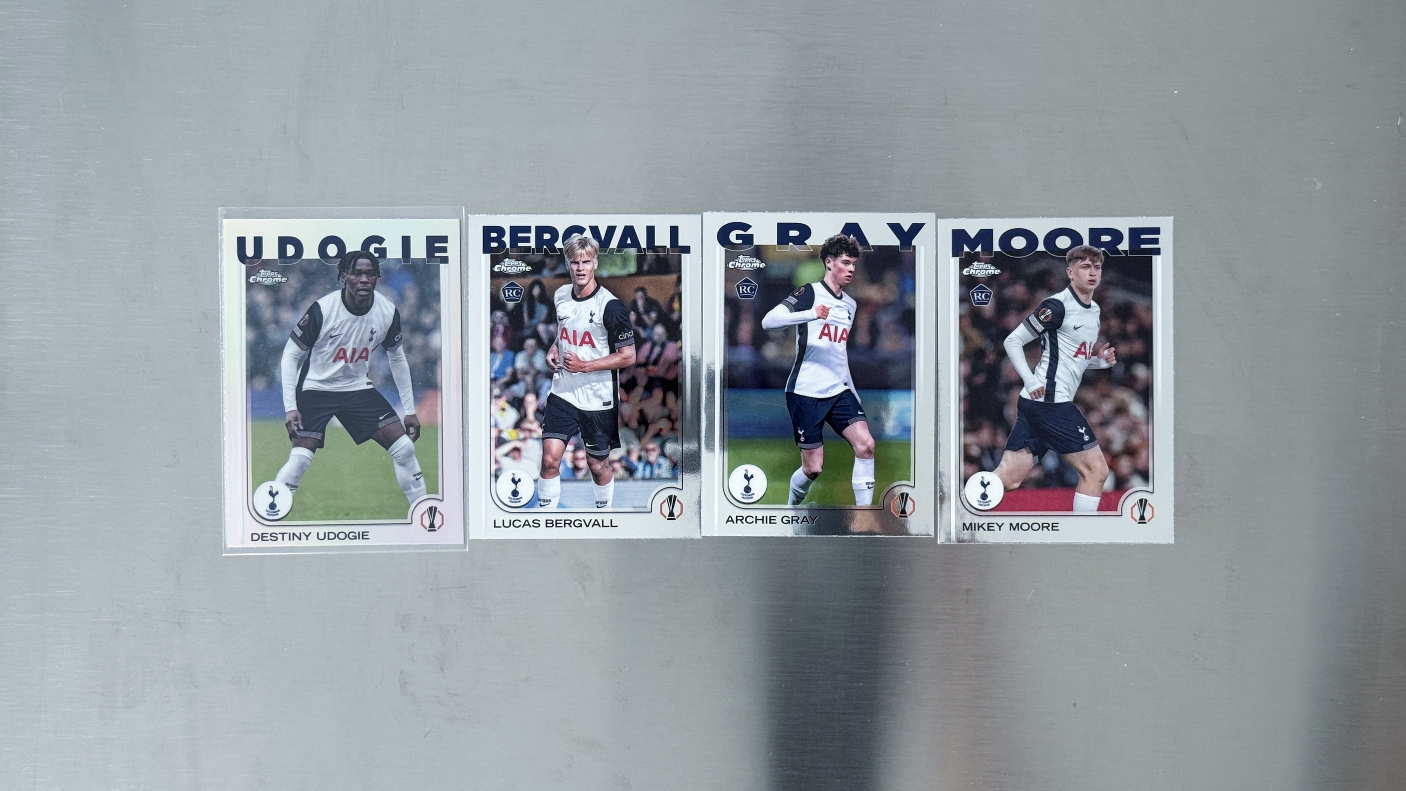 2024-25 Topps Chrome UEFA Club Competitions - Tottenham Hotspur