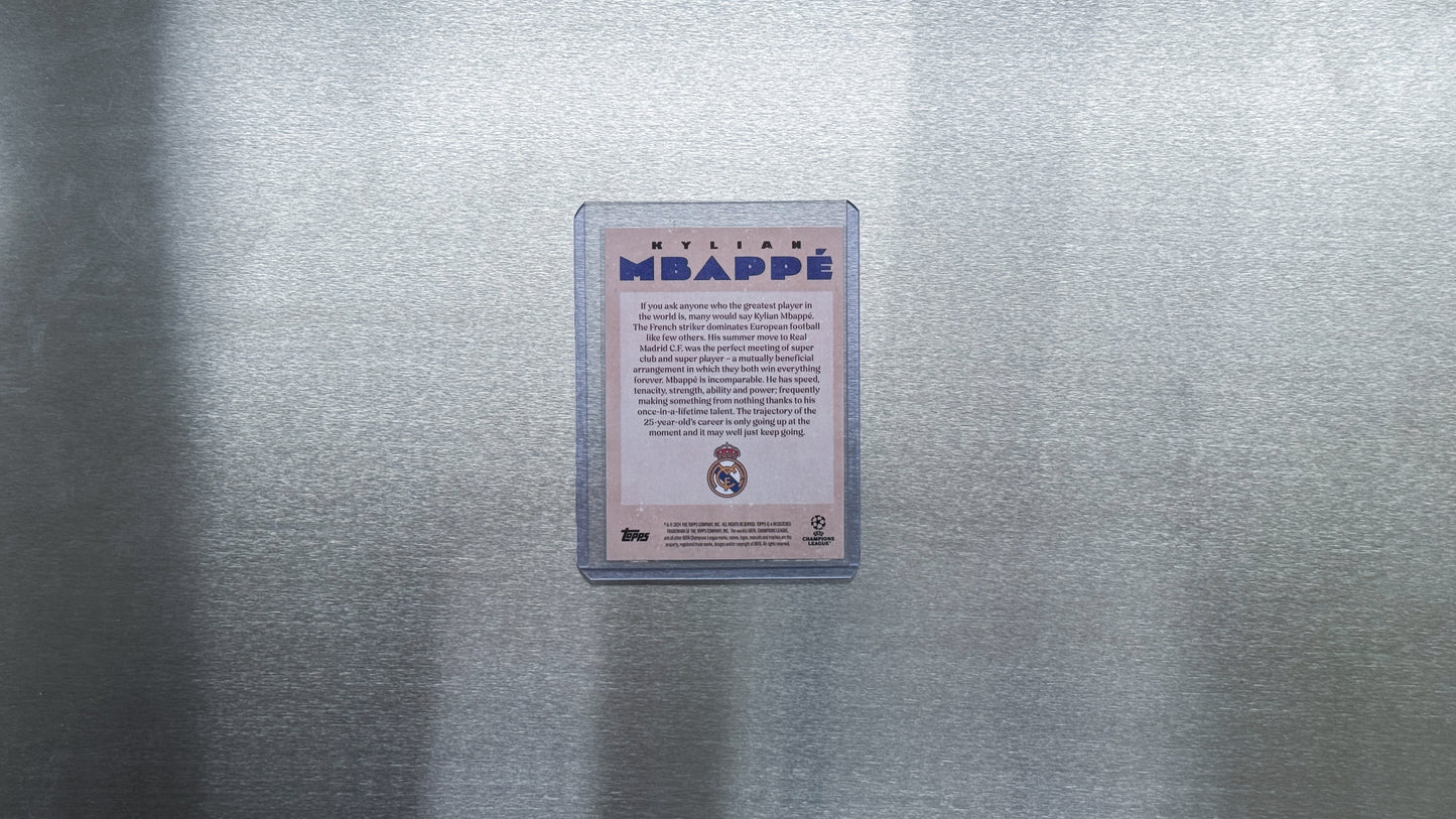 2024-25 Topps Deco UEFA Club Competitions - Kylian Mbappé - Artistry
