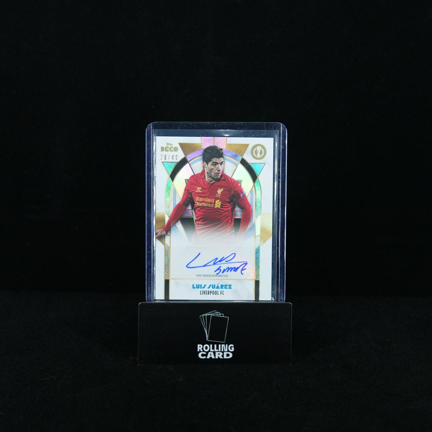 2024-25 Topps Deco UEFA Club Competitions - Luis Suarez - Legends auto
