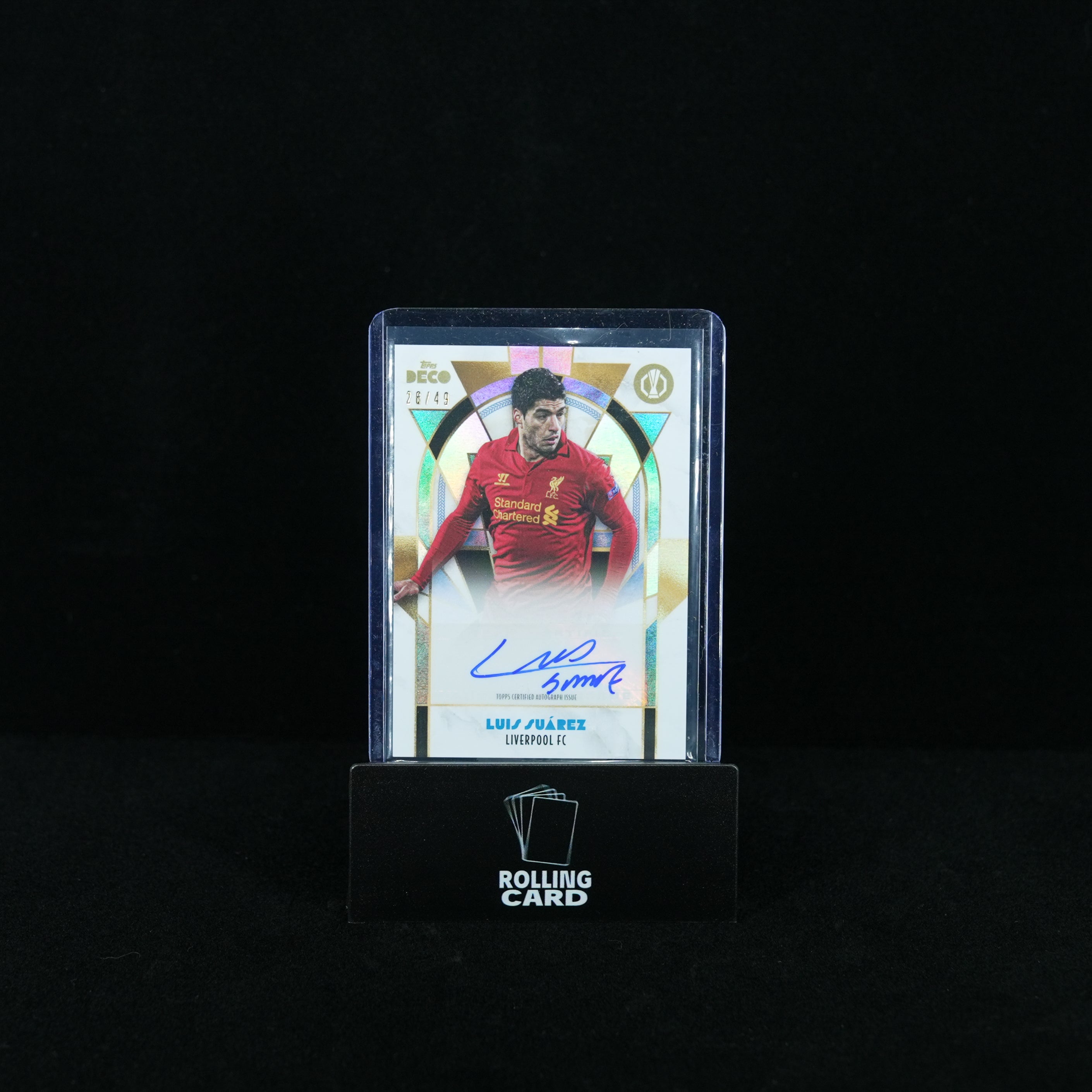 2024-25 Topps Deco UEFA Club Competitions - Luis Suarez - Legends auto