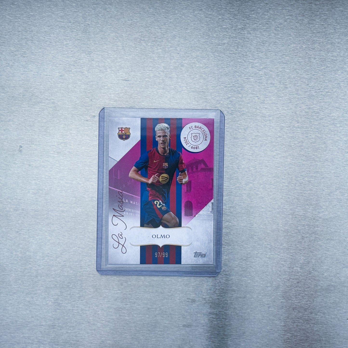 2024-25 Topps FC Barcelona 125th Anniversary - Dani Olmo 97/99