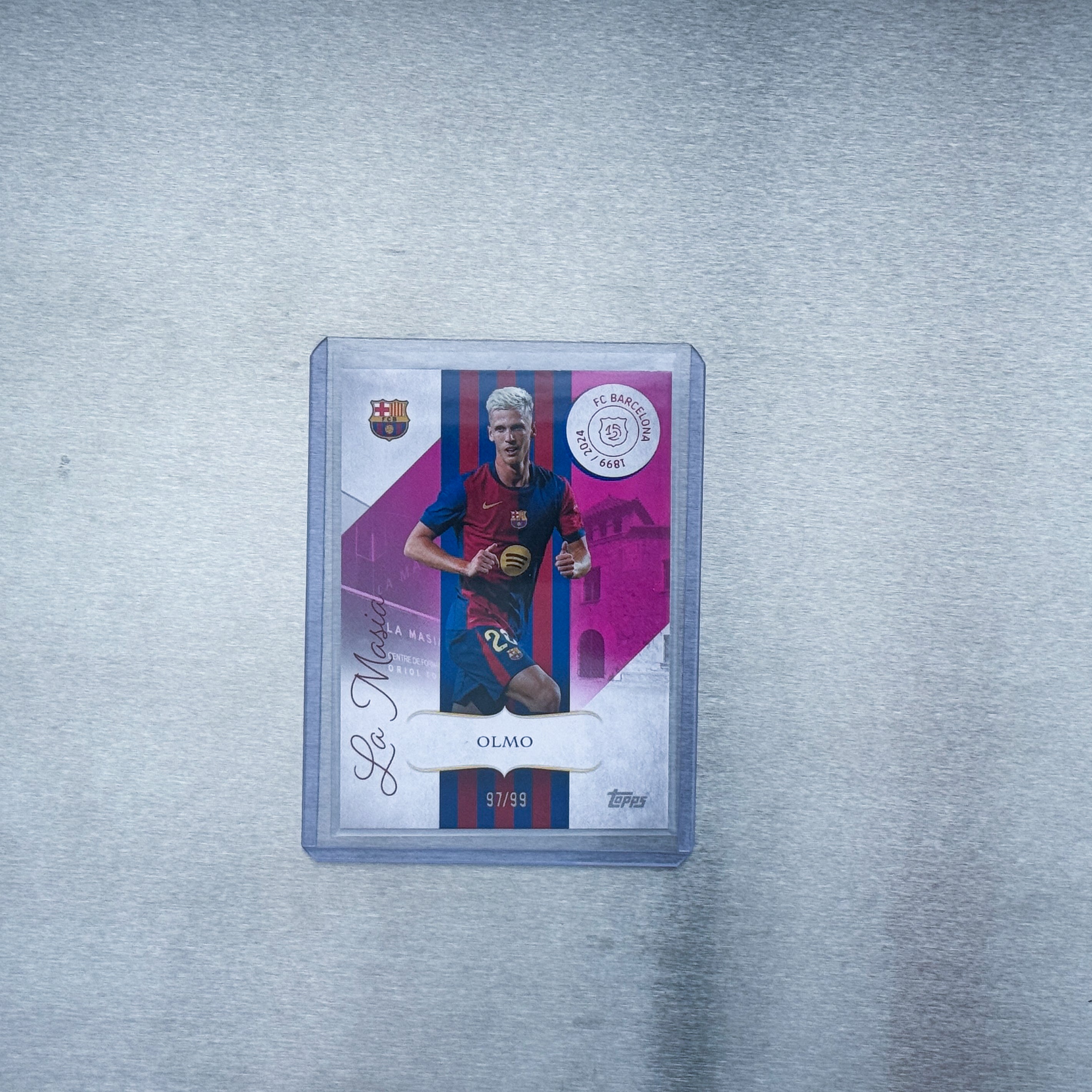 2024-25 Topps FC Barcelona 125th Anniversary - Dani Olmo 97/99