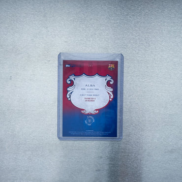 2024-25 Topps FC Barcelona 125th Anniversary - Jordi Alba 112/125