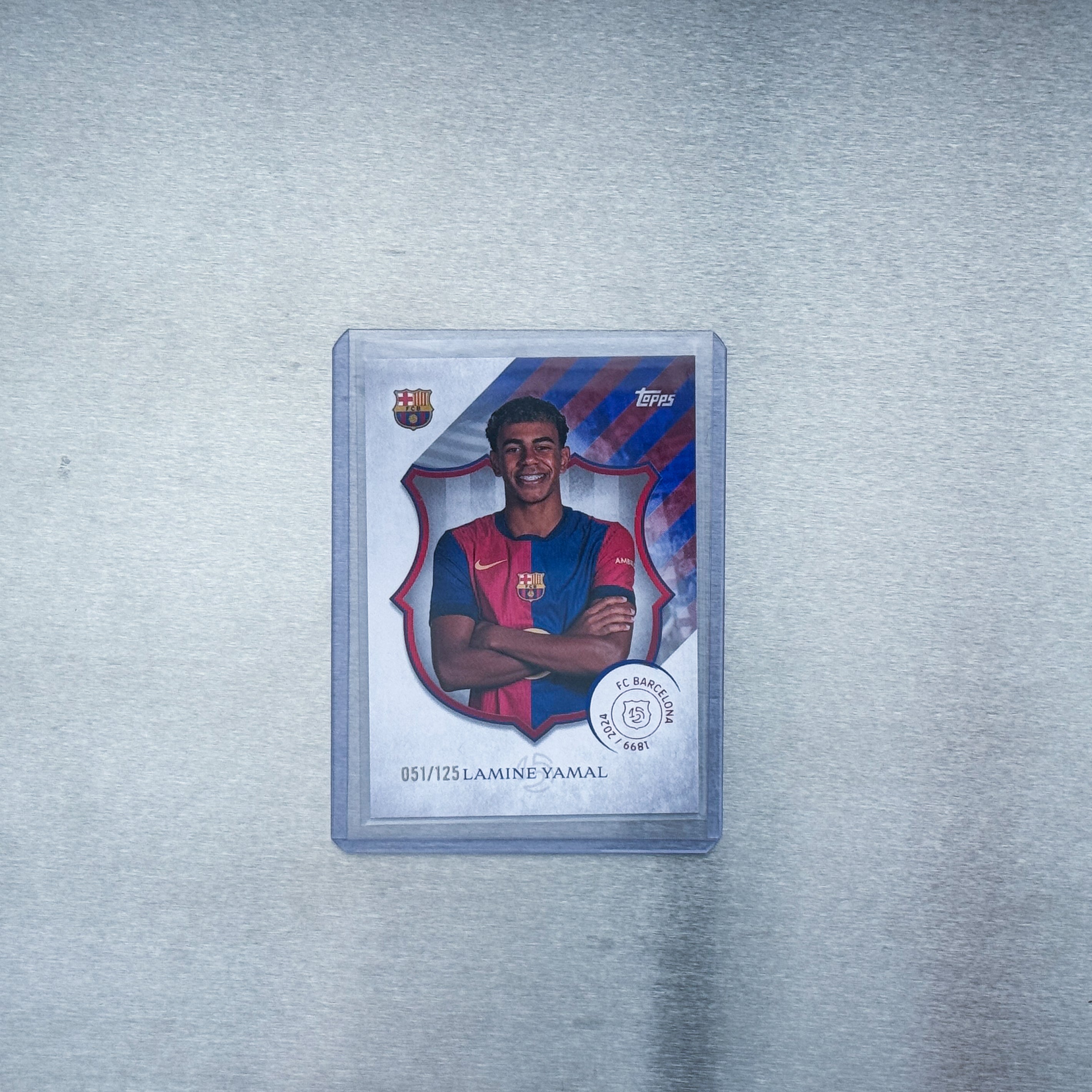 2024-25 Topps FC Barcelona 125th Anniversary - Lamine Yamal 51/125
