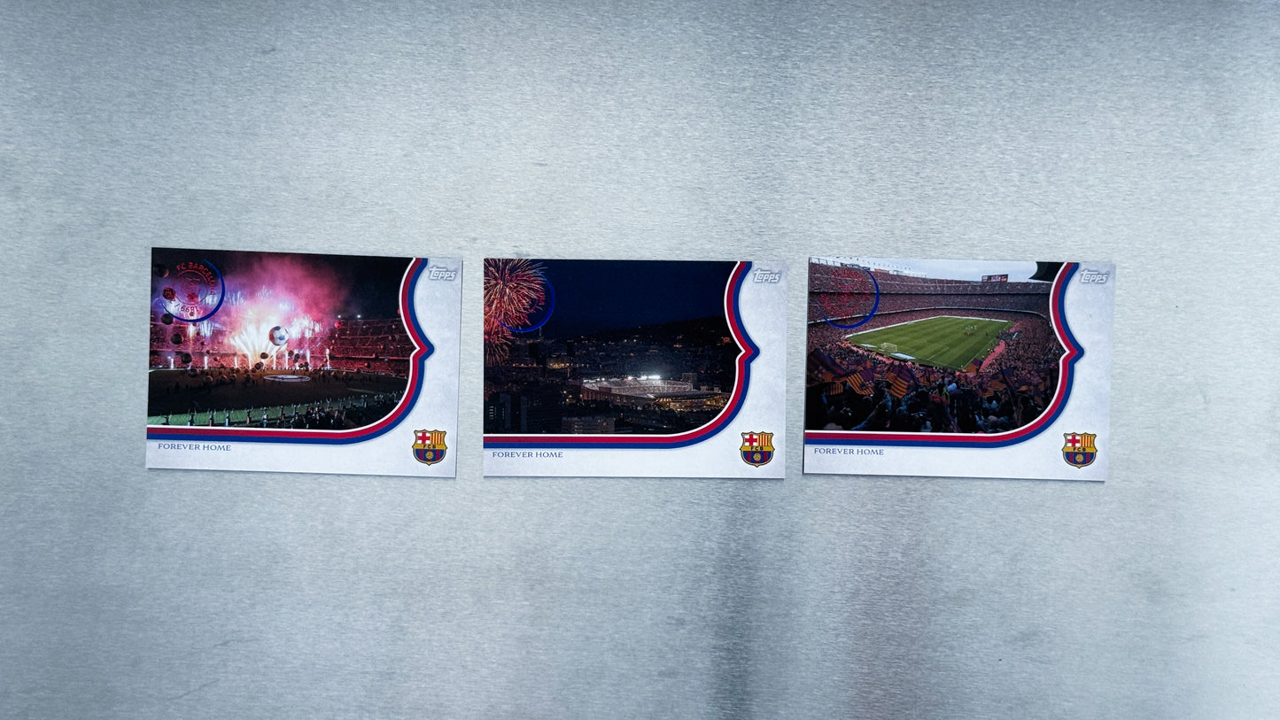 2024-25 Topps FC Barcelona 125th Anniversary - Forever Home Set