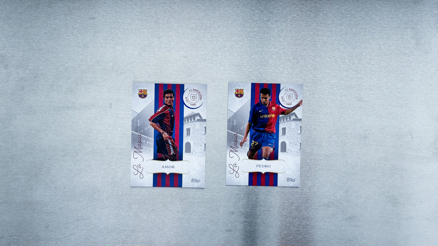 2024-25 Topps FC Barcelona 125th Anniversary - La Masia Foundations set2