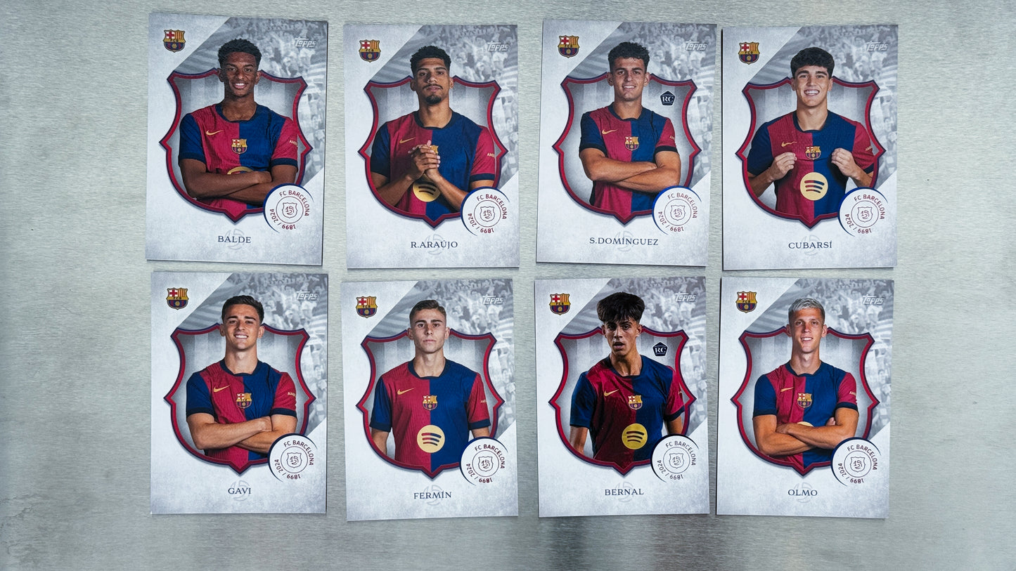 2024-25 Topps FC Barcelona 125th Anniversary
