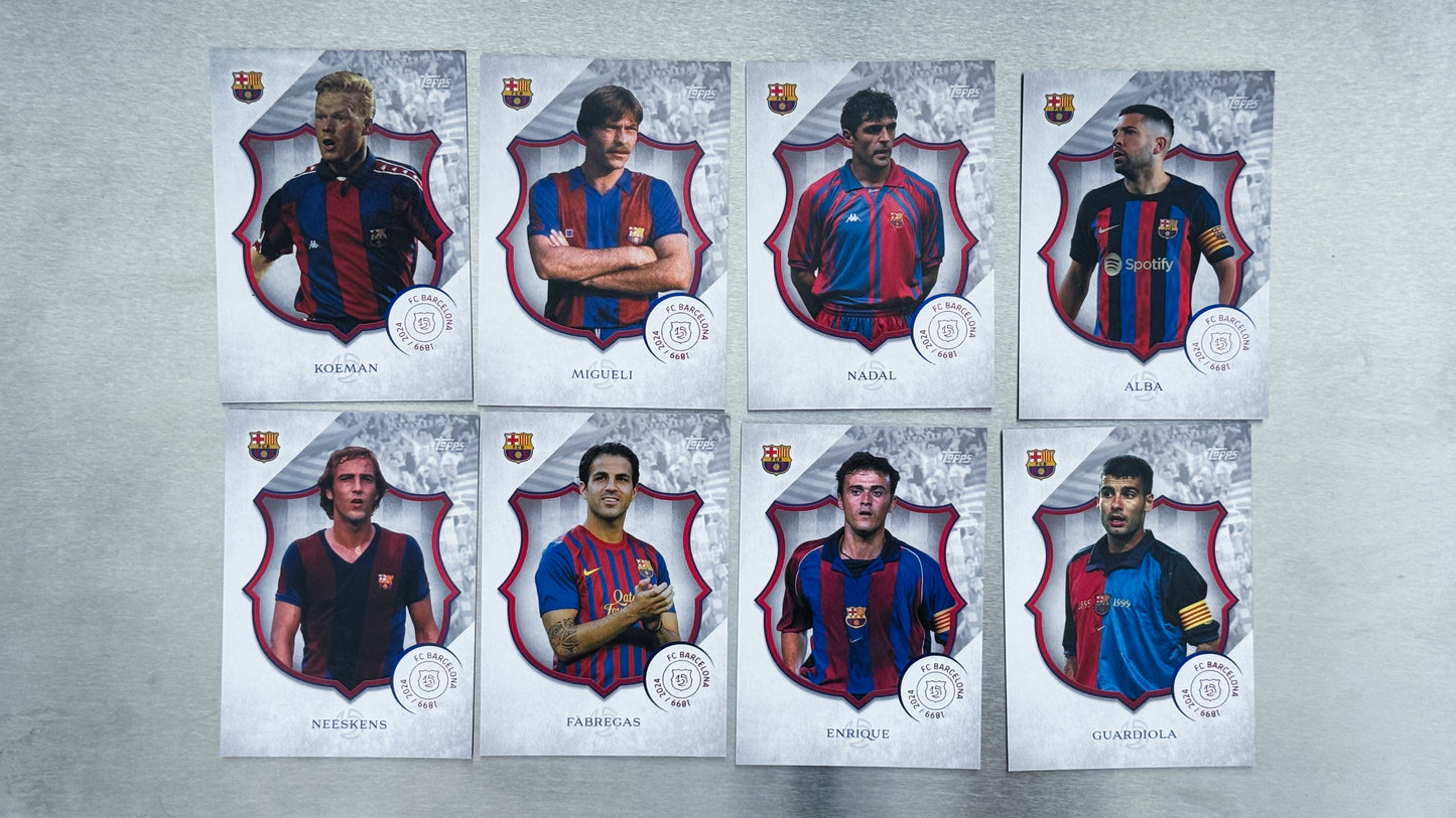 2024-25 Topps FC Barcelona 125th Anniversary