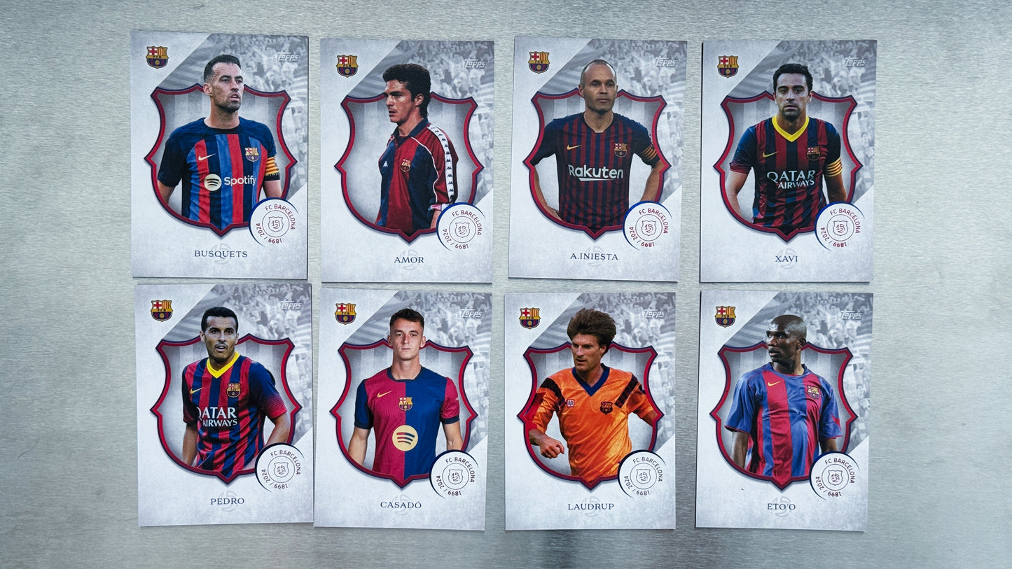 2024-25 Topps FC Barcelona 125th Anniversary