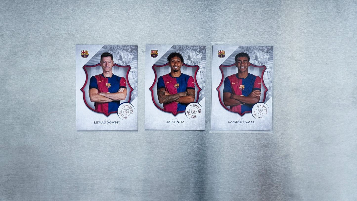 2024-25 Topps FC Barcelona 125th Anniversary - Base 125 Legacy Set 1
