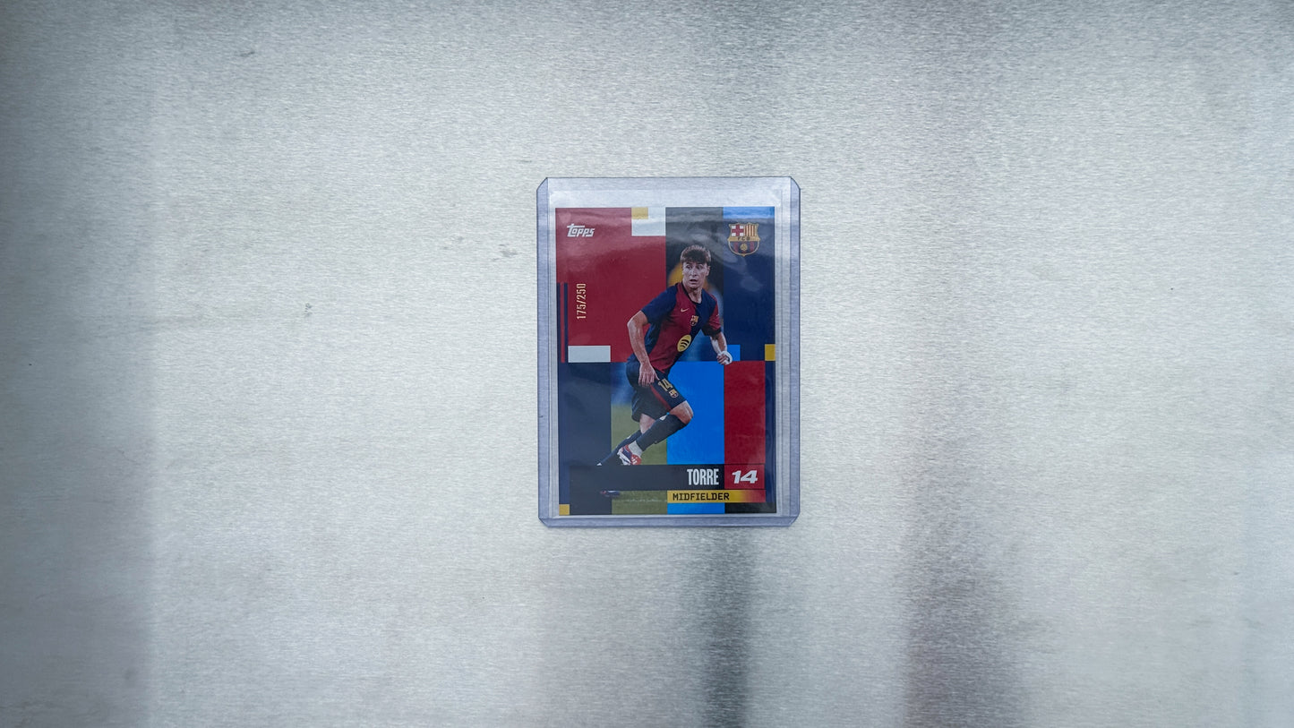 Topps FC Barcelona Team Set - Pablo Torre 175/250